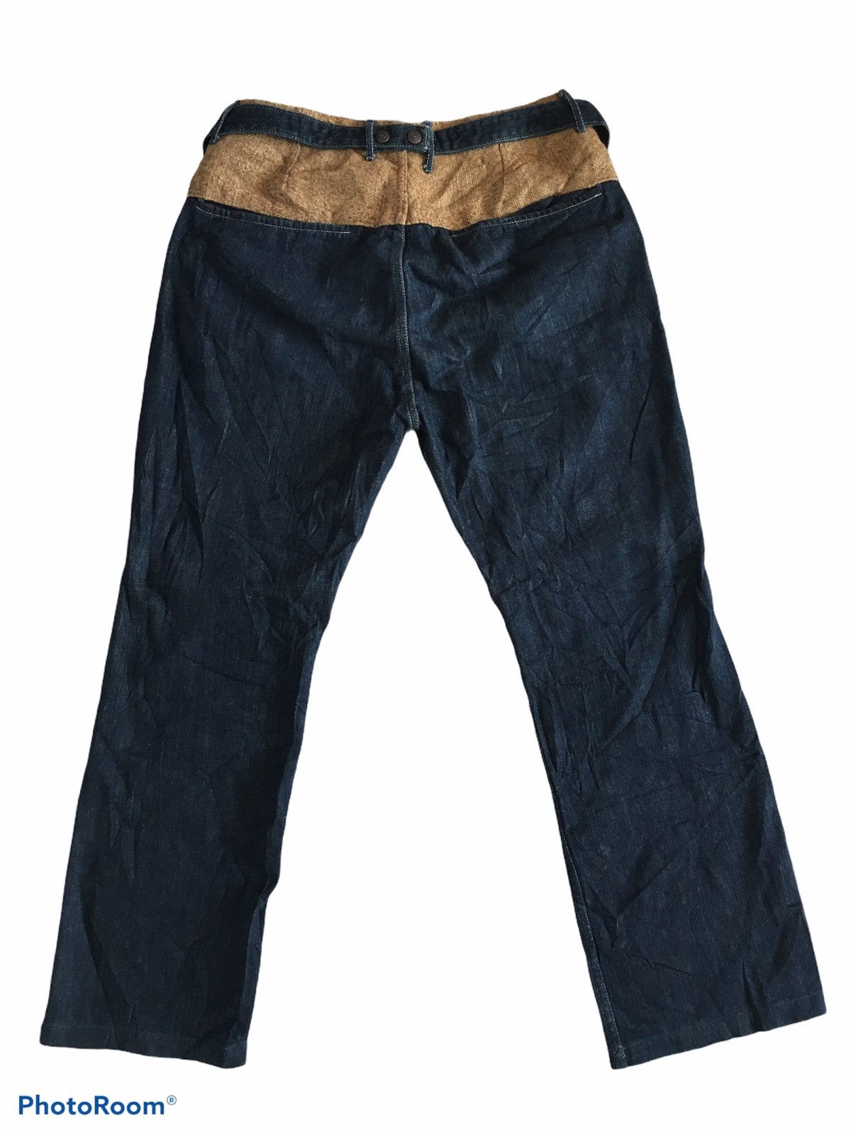 Kapital KAPITAL HIRATA HYBRID SAROUEL NOVELLE DENIM Size US 32 / EU 48 - 3 Thumbnail