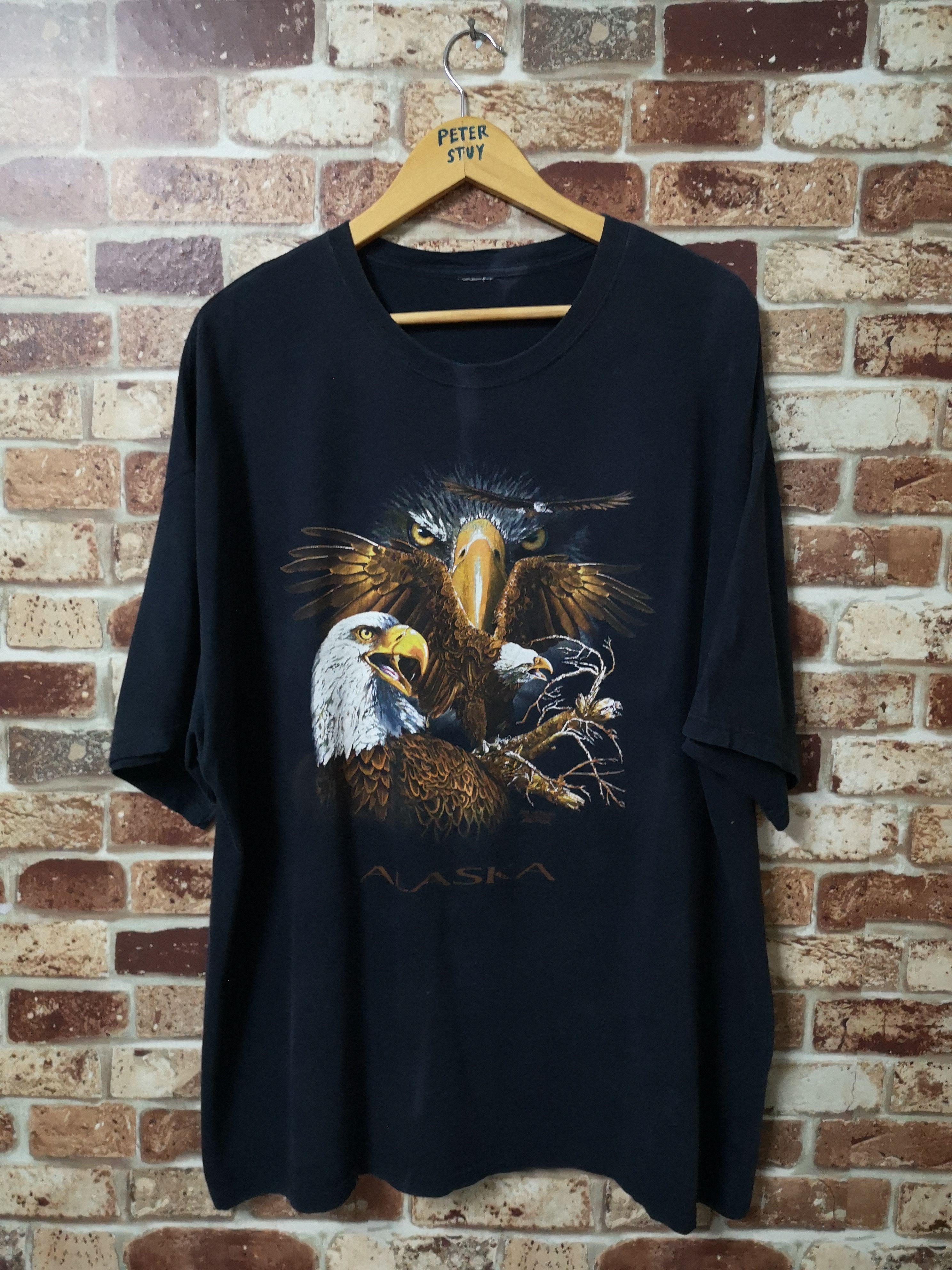 Vintage VINTAGE ALASKA NICE EAGLE PHOTO Size US XL / EU 56 / 4 - 1 Thumbnail