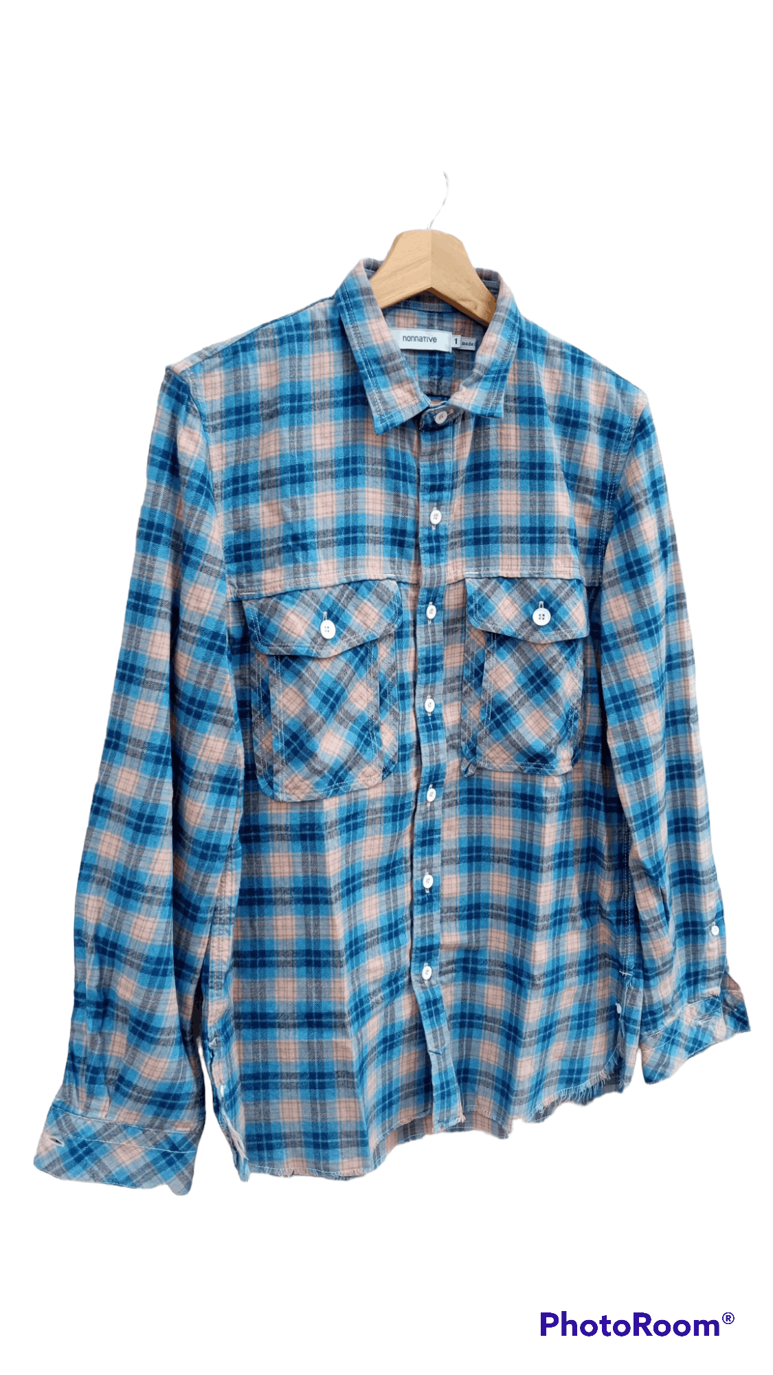 Flannel × Japanese Brand × Nonnative 🔥🔥Nonnative Plaid Tartan Shirt Size US M / EU 48-50 / 2 - 2 Thumbnail
