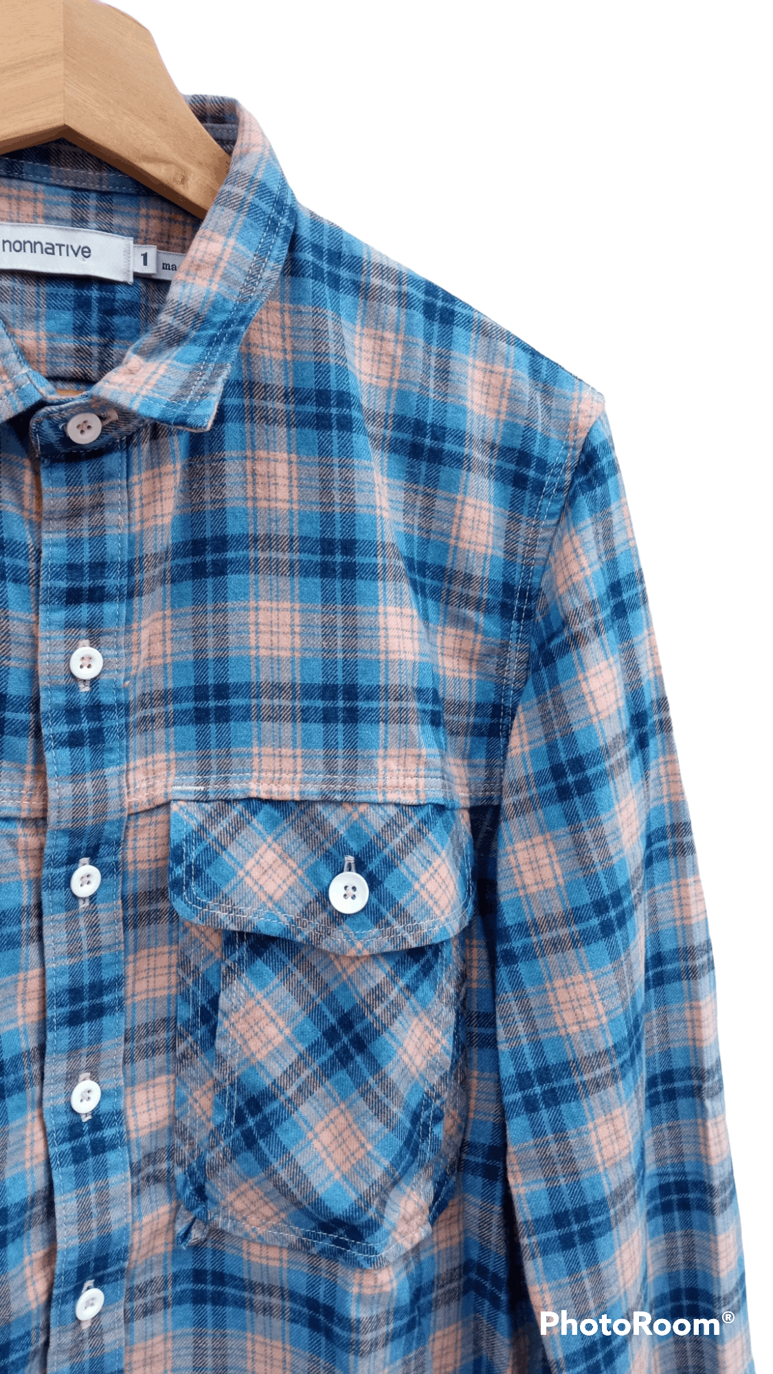 Flannel × Japanese Brand × Nonnative 🔥🔥Nonnative Plaid Tartan Shirt Size US M / EU 48-50 / 2 - 14 Thumbnail