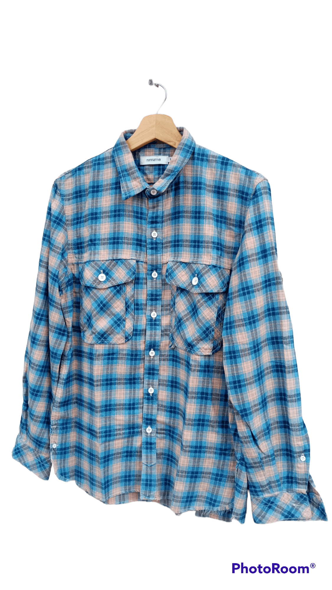 Flannel × Japanese Brand × Nonnative 🔥🔥Nonnative Plaid Tartan Shirt Size US M / EU 48-50 / 2 - 3 Thumbnail