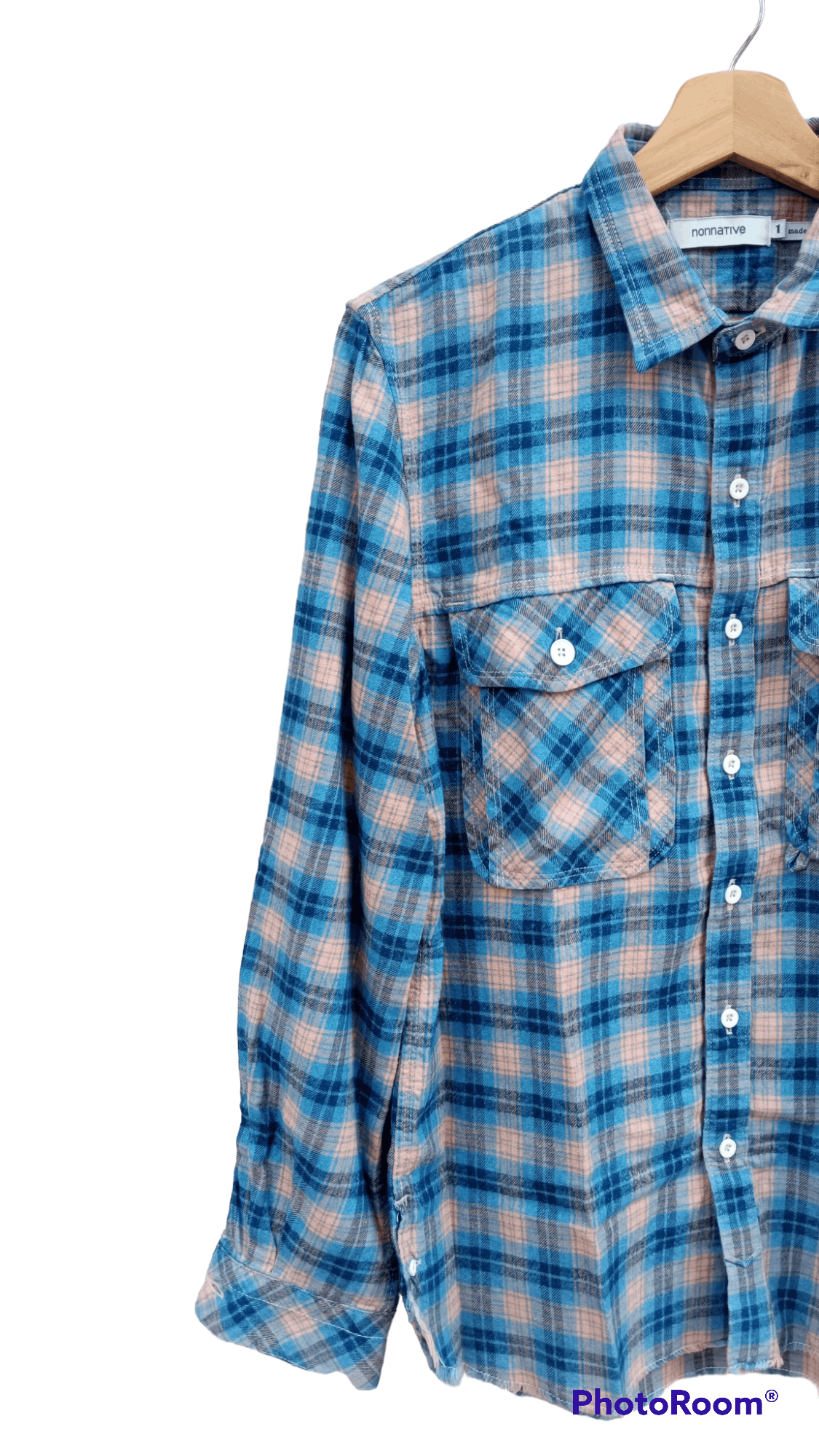 Flannel × Japanese Brand × Nonnative 🔥🔥Nonnative Plaid Tartan Shirt Size US M / EU 48-50 / 2 - 4 Thumbnail