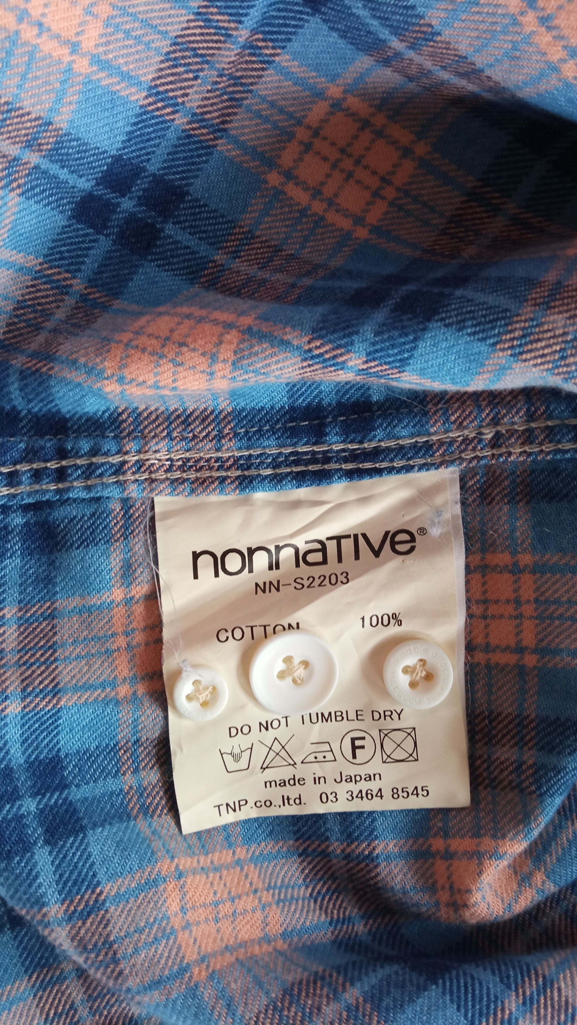 Flannel × Japanese Brand × Nonnative 🔥🔥Nonnative Plaid Tartan Shirt Size US M / EU 48-50 / 2 - 25 Thumbnail