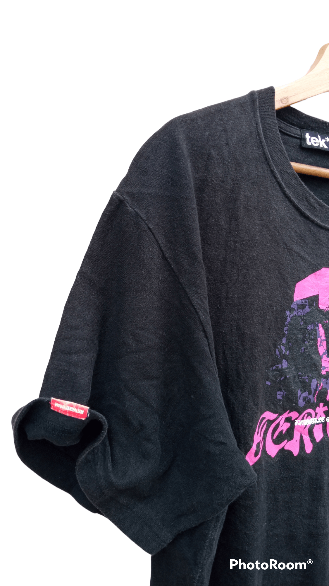Japanese Brand × Vintage 🔥🔥Japanese Brand Tek*One Visualvandalizm T-Shirt Size US XL / EU 56 / 4 - 9 Thumbnail