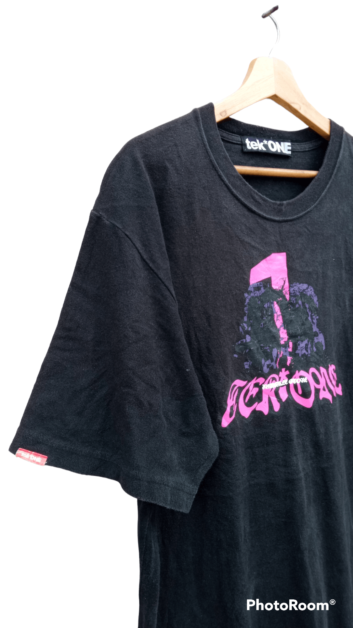 Japanese Brand × Vintage 🔥🔥Japanese Brand Tek*One Visualvandalizm T-Shirt Size US XL / EU 56 / 4 - 6 Thumbnail