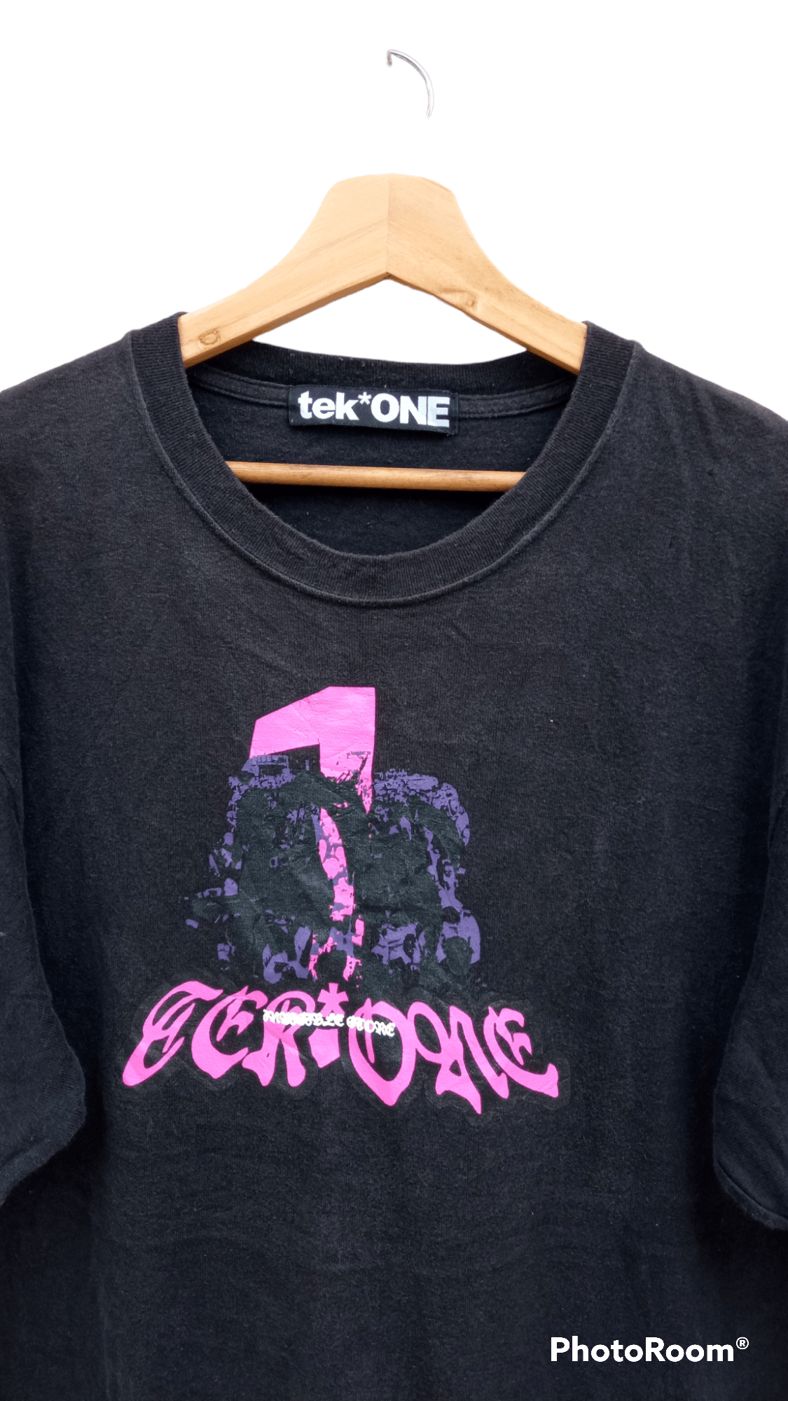 Japanese Brand × Vintage 🔥🔥Japanese Brand Tek*One Visualvandalizm T-Shirt Size US XL / EU 56 / 4 - 20 Thumbnail