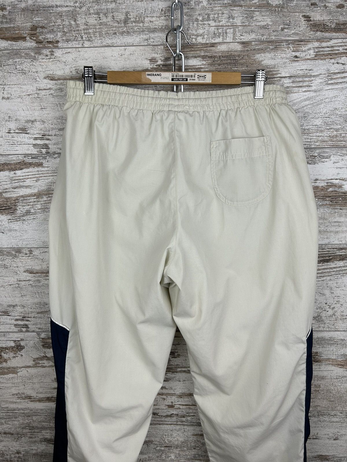 Adidas × Vintage Mens Vintage Adidas Stripes Sweatpants joggers drill pants Size US 32 / EU 48 - 13 Thumbnail