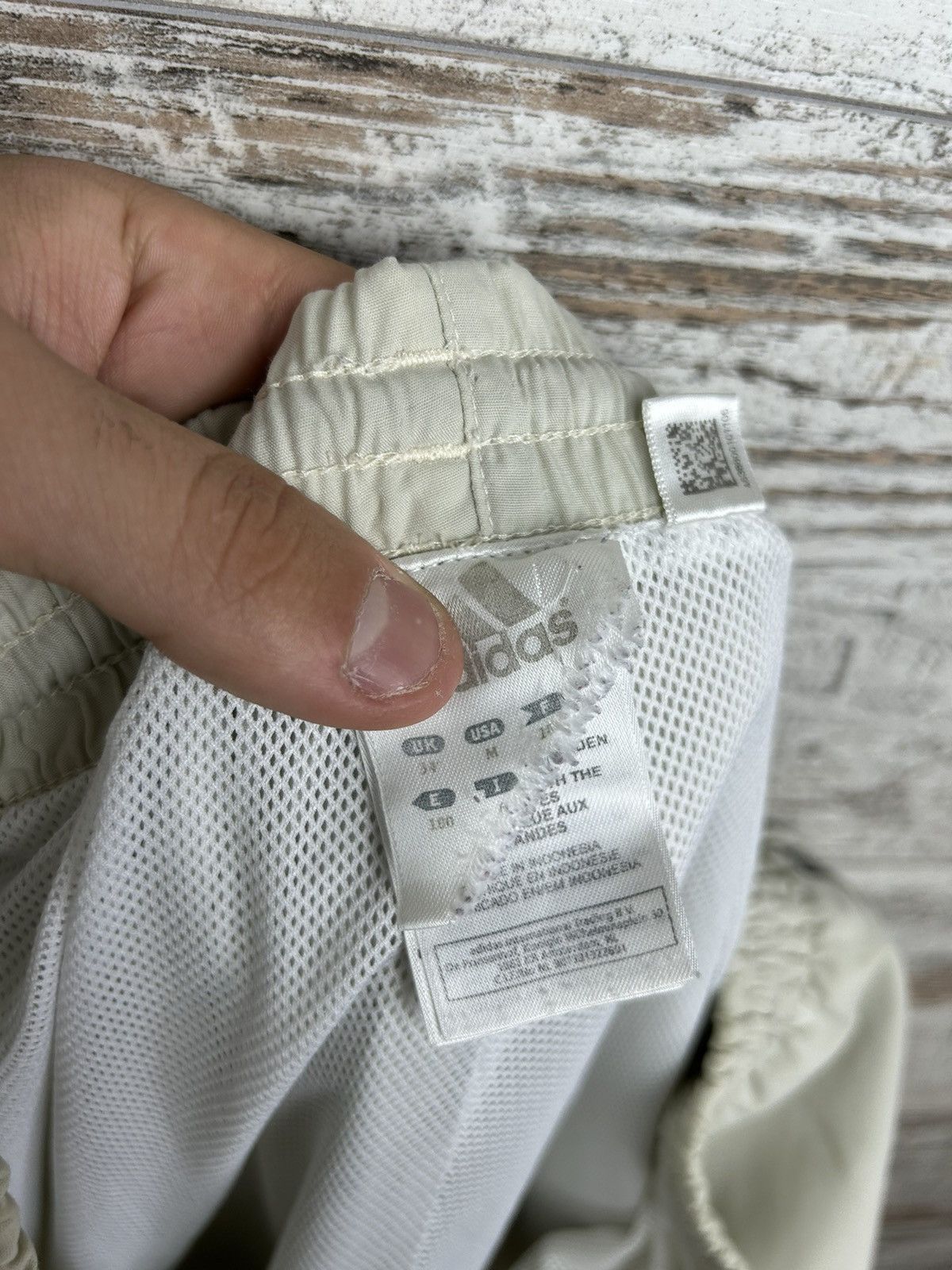 Adidas × Vintage Mens Vintage Adidas Stripes Sweatpants joggers drill pants Size US 32 / EU 48 - 18 Thumbnail