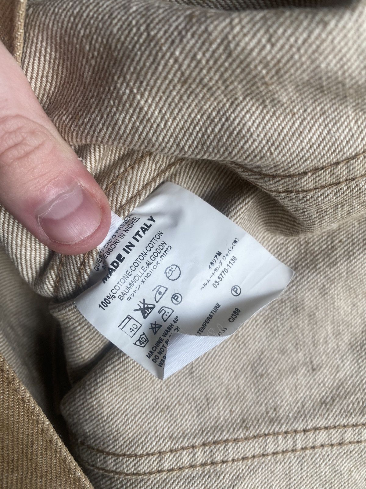 Helmut Lang Vintage helmut lang women jeans jacket Size S / US 4 / IT 40 - 4 Thumbnail