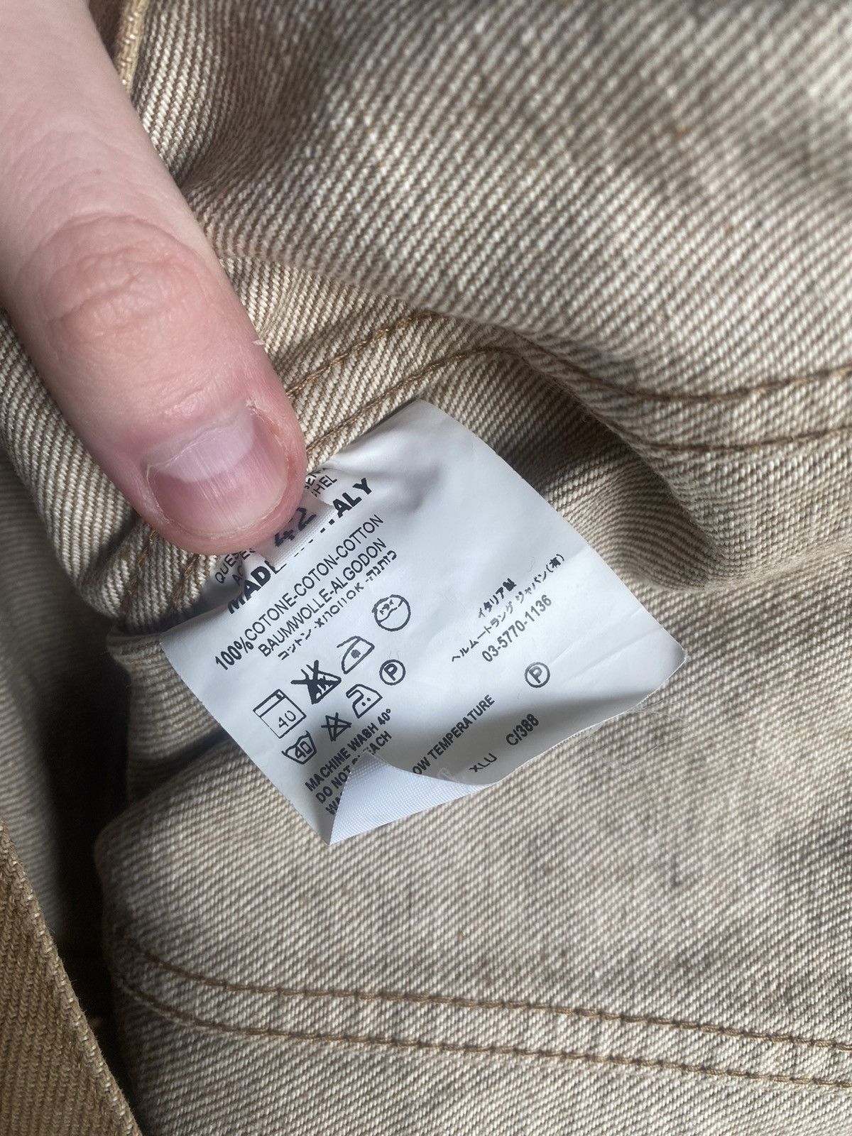 Helmut Lang Vintage helmut lang women jeans jacket Size S / US 4 / IT 40 - 3 Thumbnail
