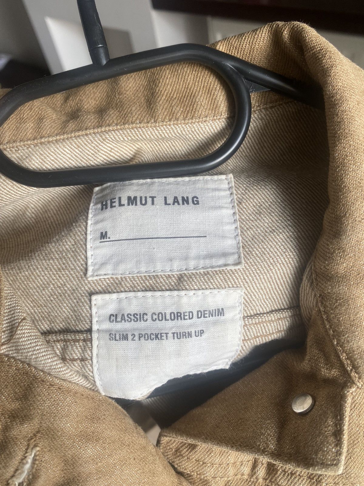 Vintage helmut lang women jeans jacket