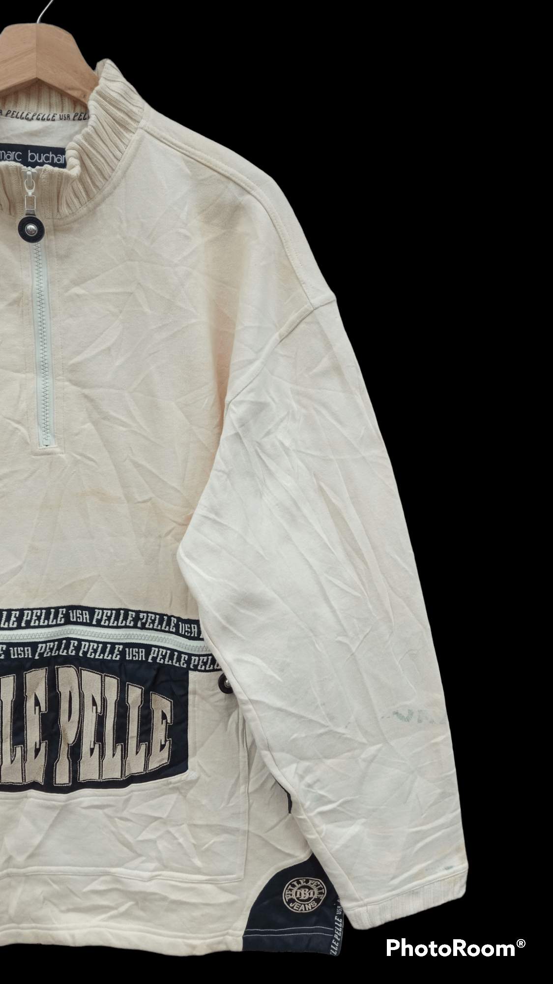 Marc Buchanan × Pelle Pelle × Vintage 🔥🔥Vtg Marc Buchanan Pelle Pelle Pullover Sweatshirt Size US XL / EU 56 / 4 - 5 Thumbnail