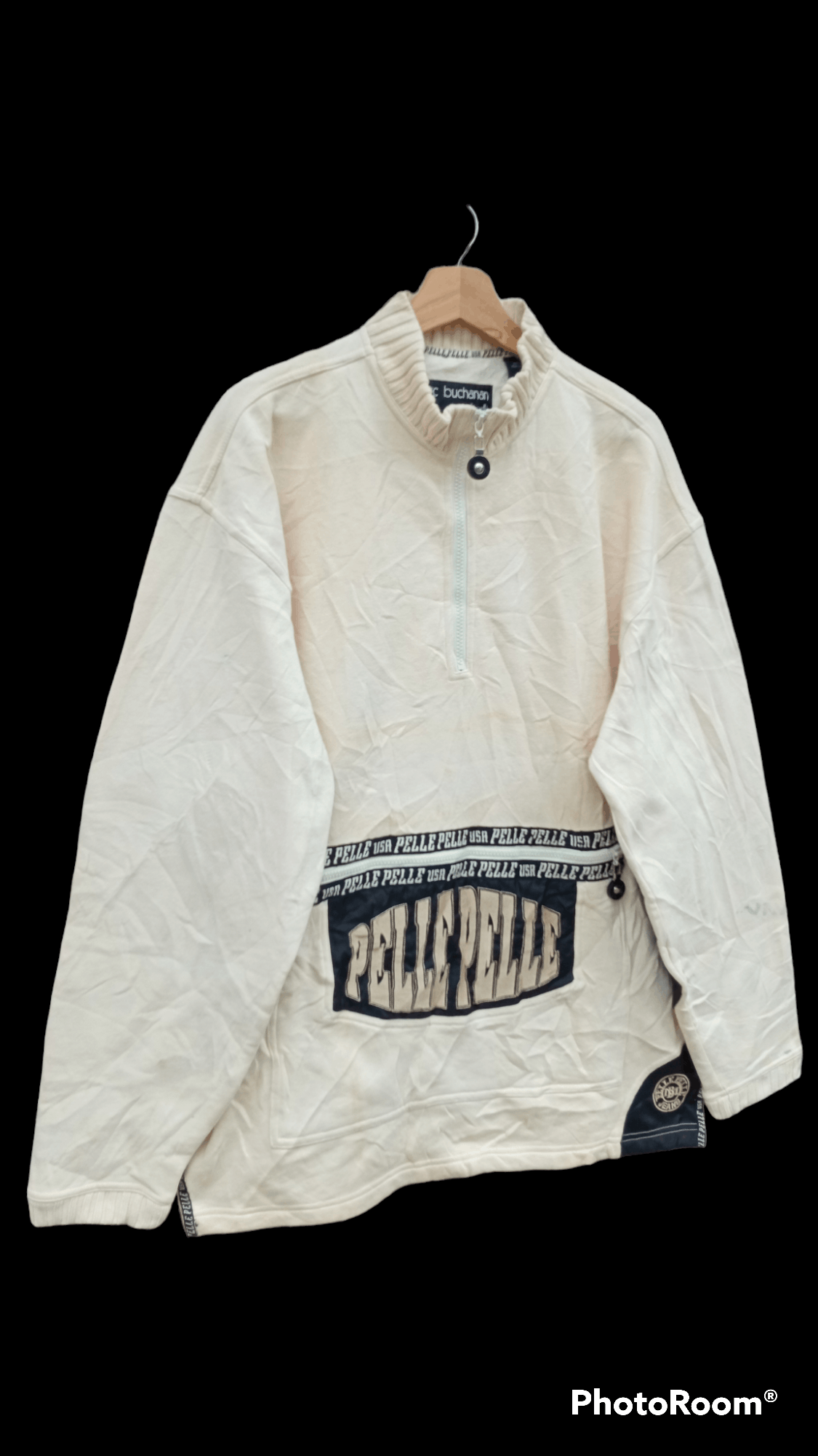 Marc Buchanan × Pelle Pelle × Vintage 🔥🔥Vtg Marc Buchanan Pelle Pelle Pullover Sweatshirt Size US XL / EU 56 / 4 - 2 Thumbnail