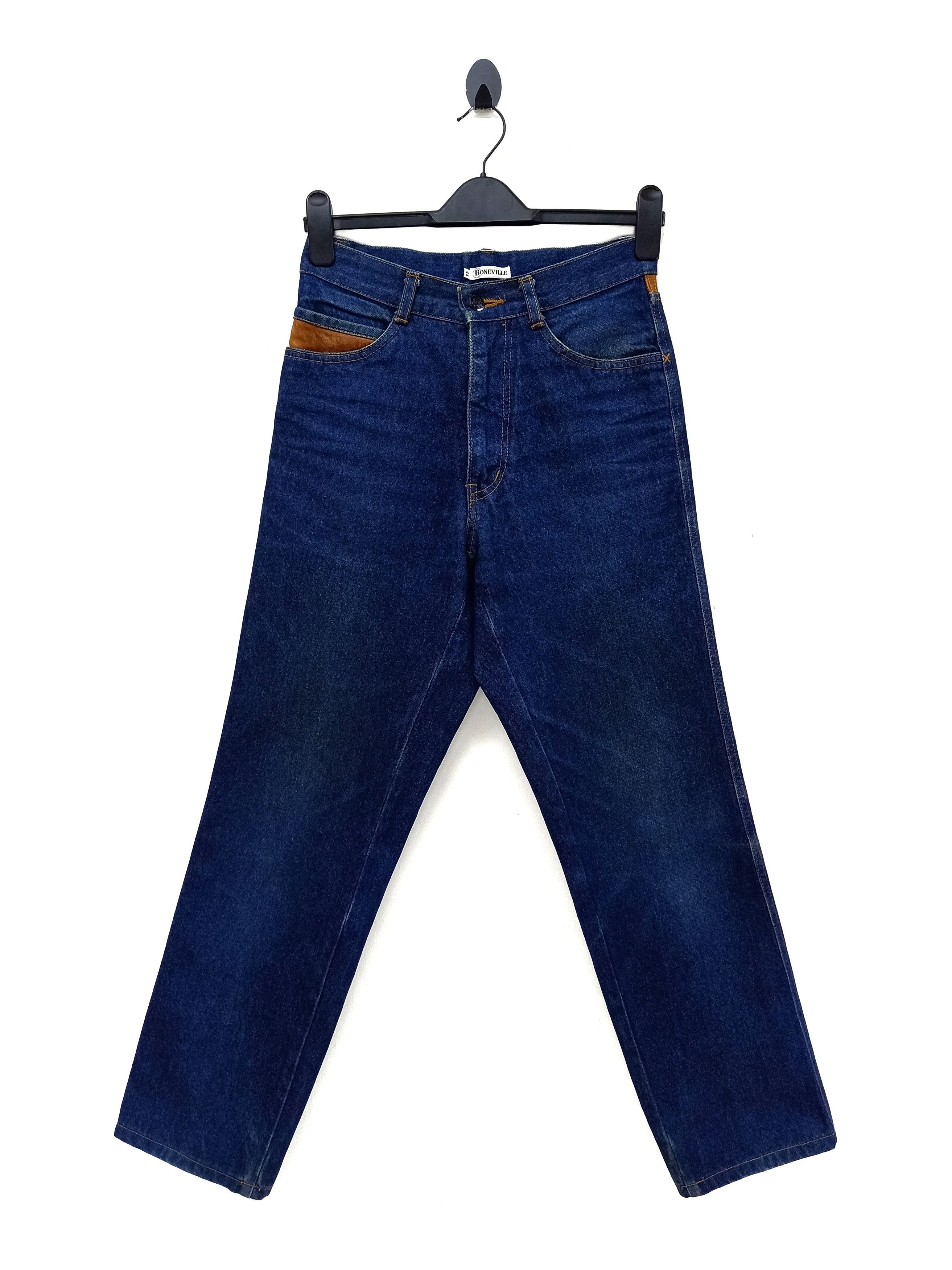 Boneville 🔥C.P. Company Mossimo Osti Boneville Denim Hybrid Leather Size US 28 / EU 44 - 7 Thumbnail