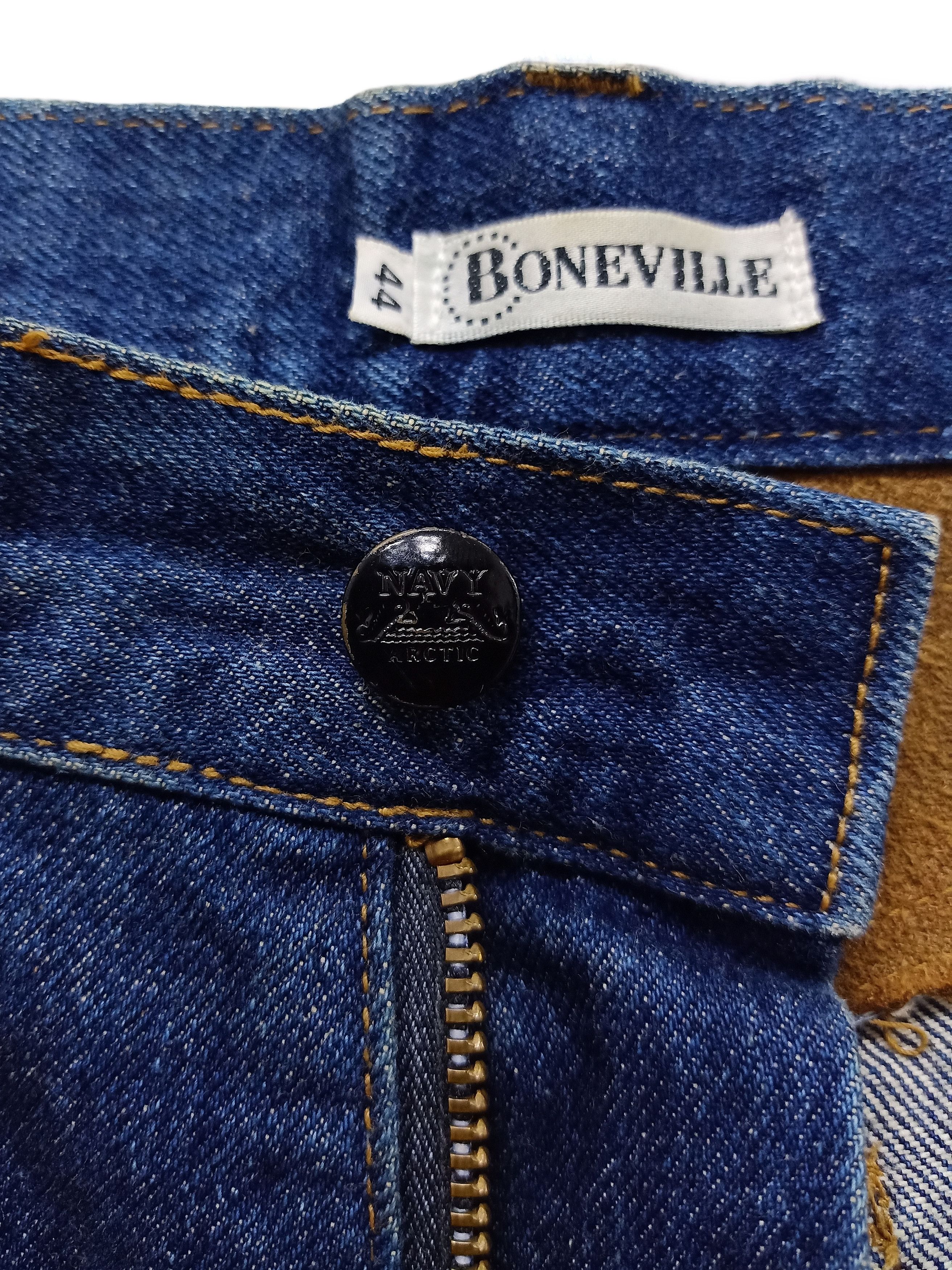 Boneville 🔥C.P. Company Mossimo Osti Boneville Denim Hybrid Leather Size US 28 / EU 44 - 14 Thumbnail