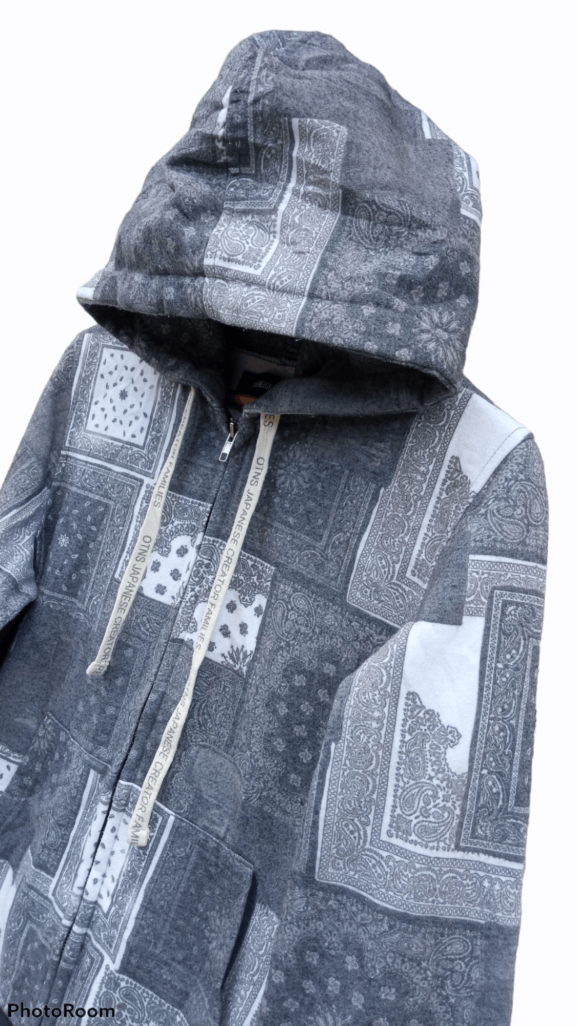 Vintage 🔥🔥Of The Neige Style Full Print Paisley Hoodie Jacket Size US S / EU 44-46 / 1 - 10 Thumbnail