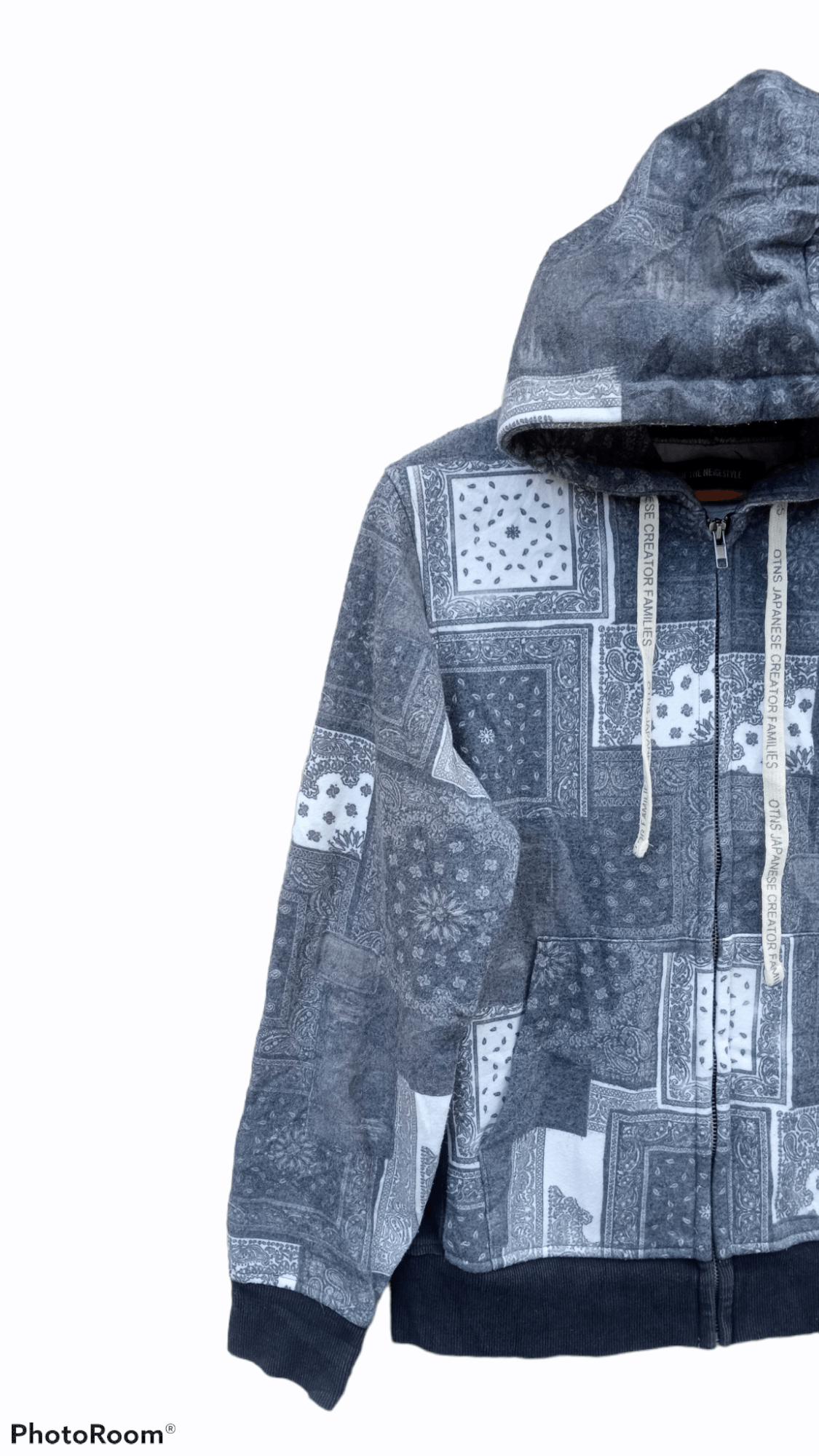 Vintage 🔥🔥Of The Neige Style Full Print Paisley Hoodie Jacket Size US S / EU 44-46 / 1 - 4 Thumbnail