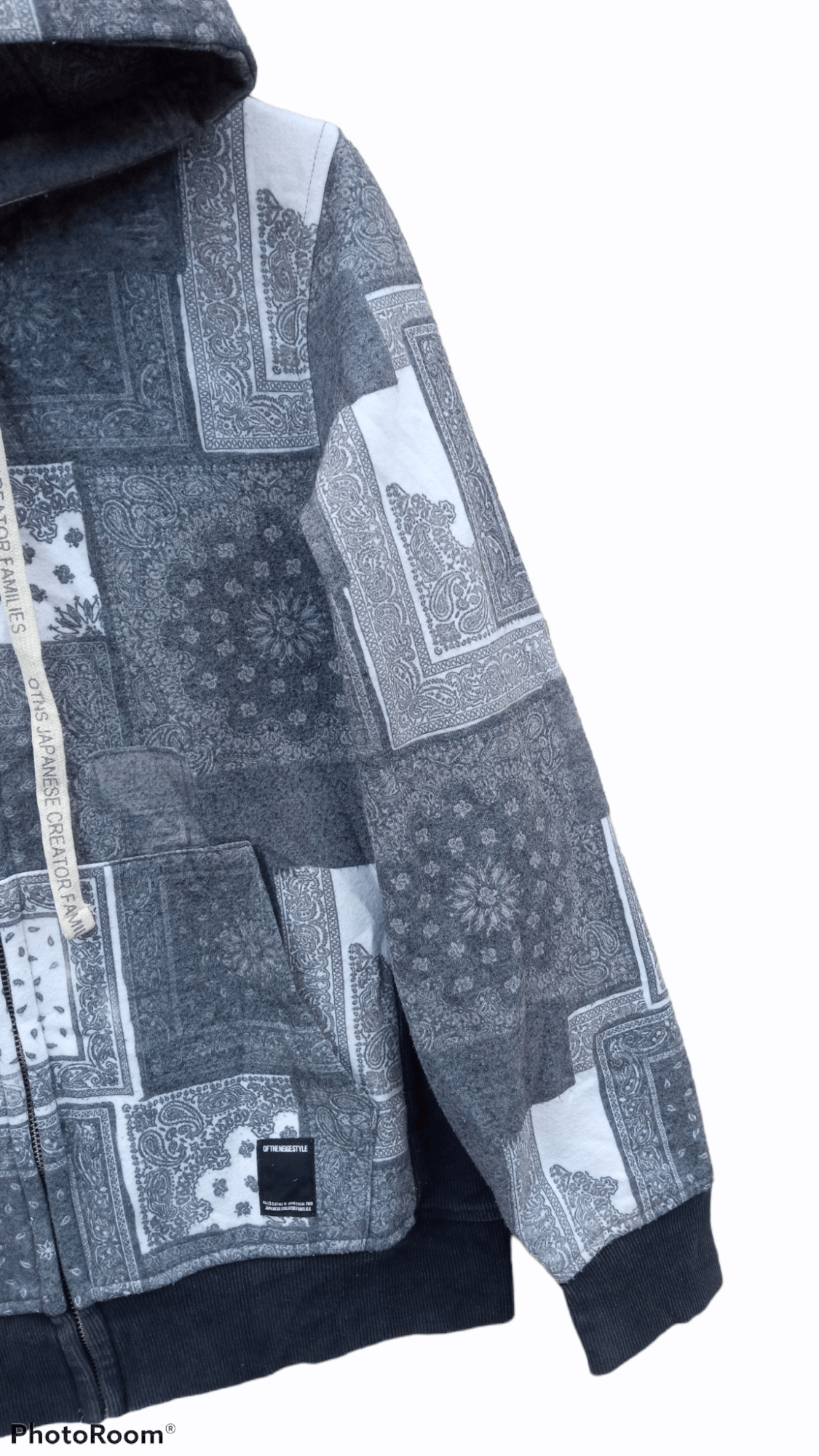 Vintage 🔥🔥Of The Neige Style Full Print Paisley Hoodie Jacket Size US S / EU 44-46 / 1 - 12 Thumbnail