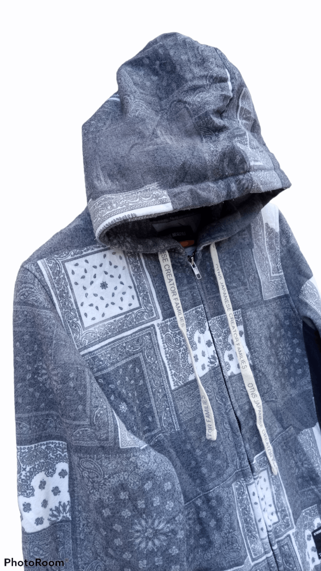 Vintage 🔥🔥Of The Neige Style Full Print Paisley Hoodie Jacket Size US S / EU 44-46 / 1 - 6 Thumbnail
