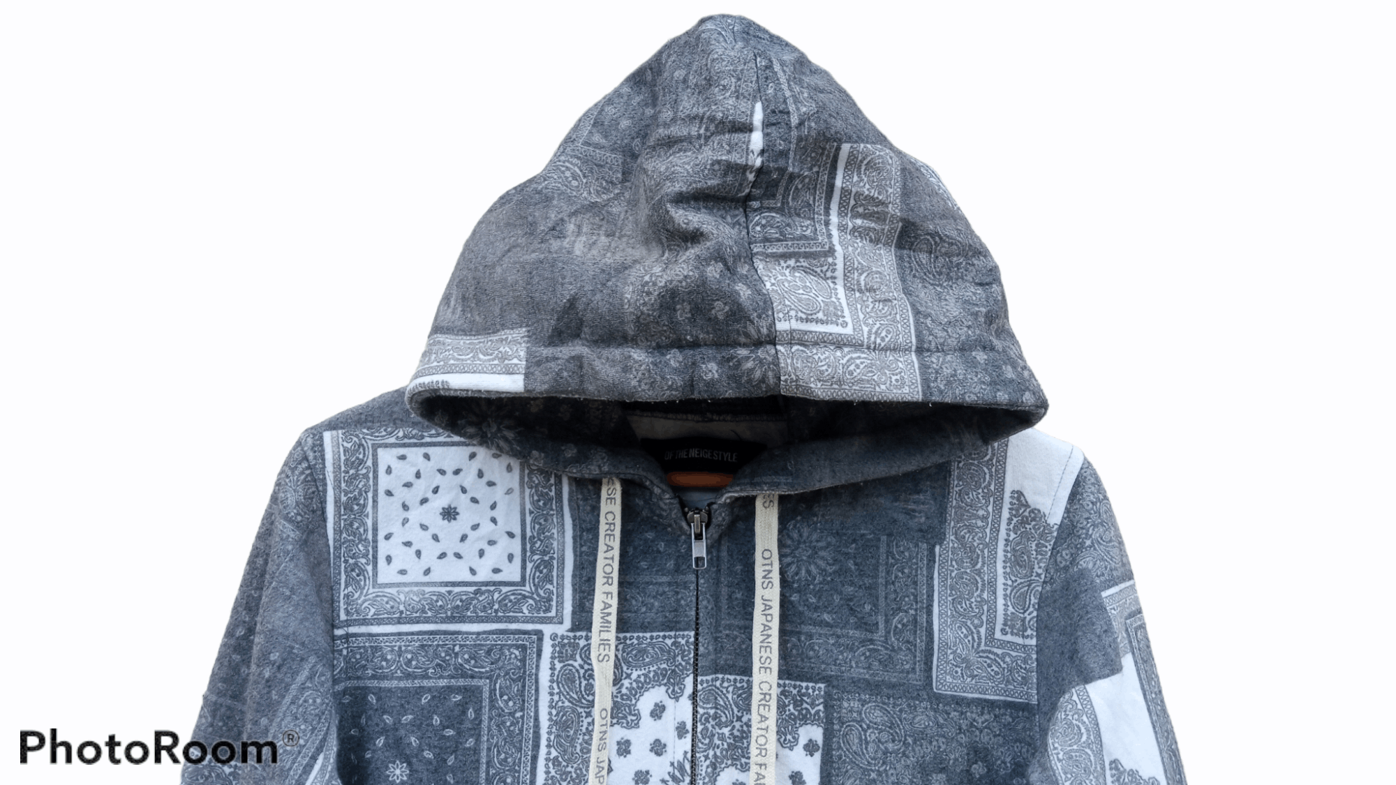 Vintage 🔥🔥Of The Neige Style Full Print Paisley Hoodie Jacket Size US S / EU 44-46 / 1 - 14 Thumbnail
