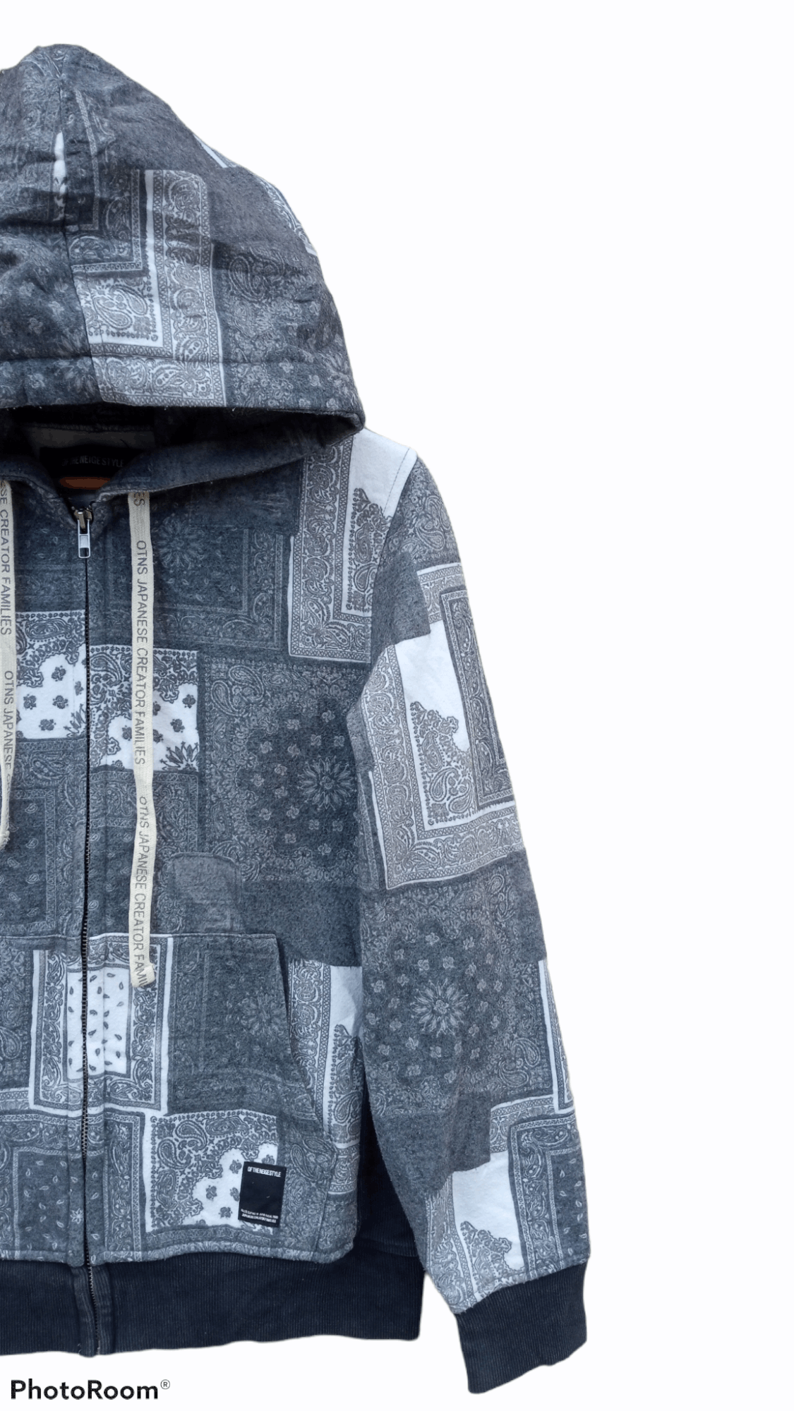 Vintage 🔥🔥Of The Neige Style Full Print Paisley Hoodie Jacket Size US S / EU 44-46 / 1 - 5 Thumbnail