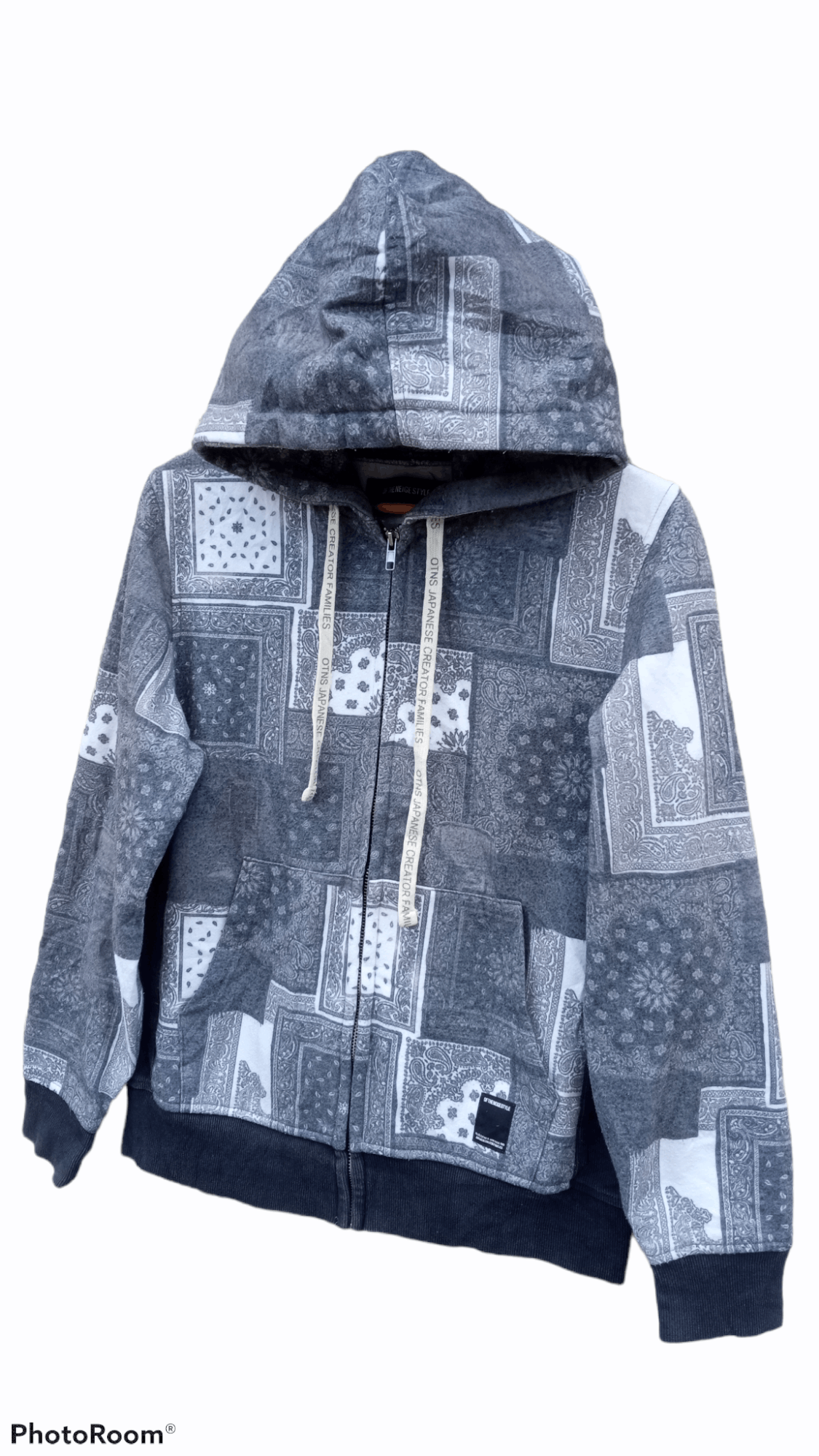 Vintage 🔥🔥Of The Neige Style Full Print Paisley Hoodie Jacket Size US S / EU 44-46 / 1 - 3 Thumbnail