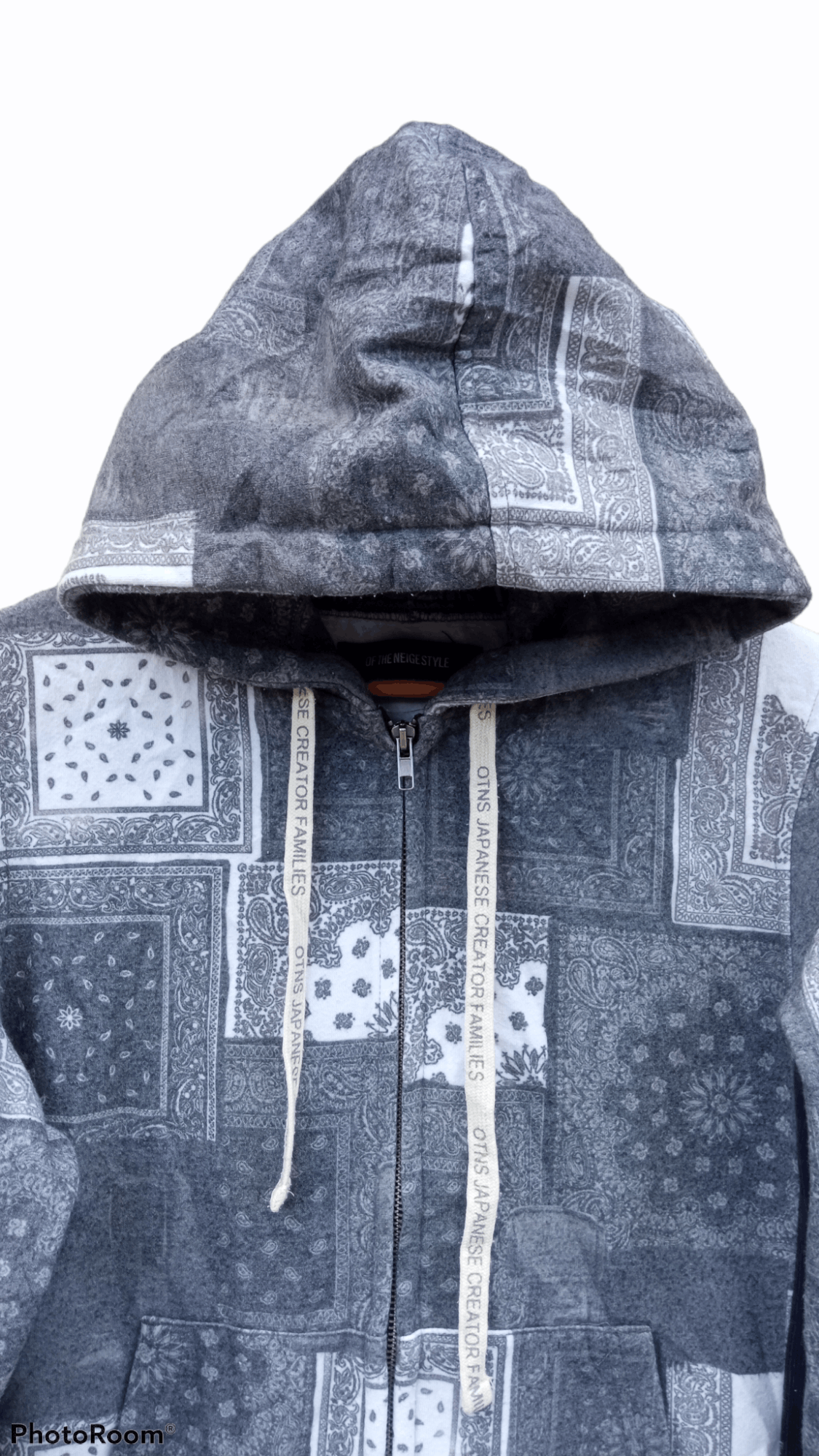 Vintage 🔥🔥Of The Neige Style Full Print Paisley Hoodie Jacket Size US S / EU 44-46 / 1 - 18 Thumbnail