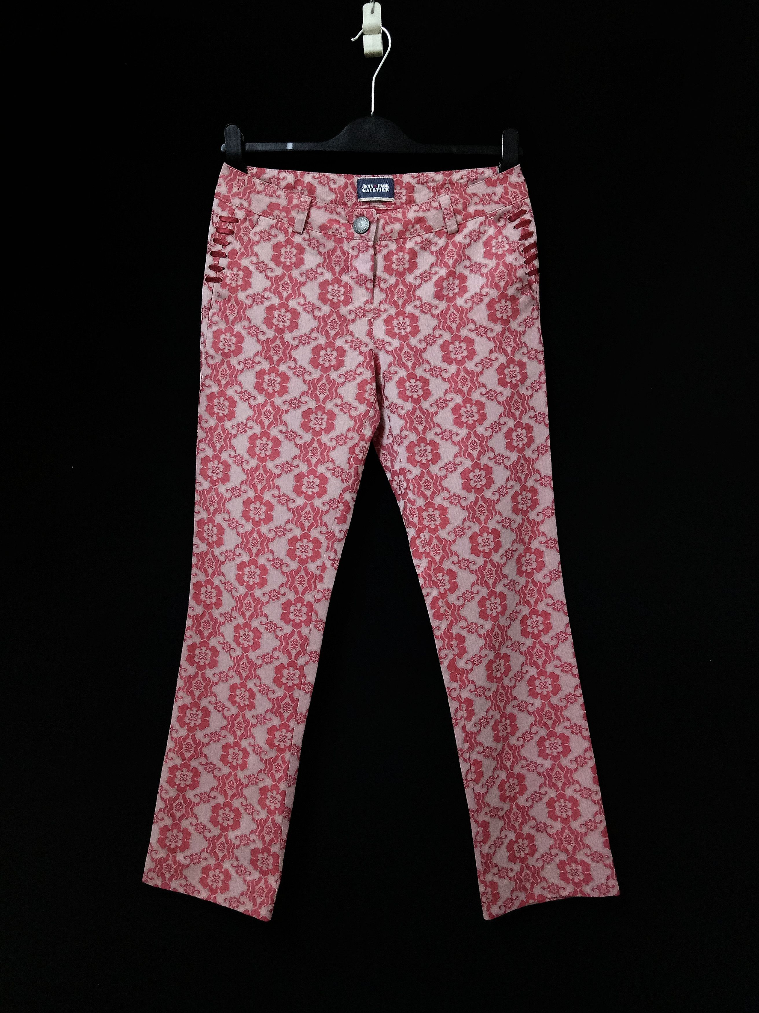 Jean Paul Gaultier 🔥🔥🔥JPG Jean's Paul Gaultier FullPrint Pants Italy Size 30" / US 8 / IT 44 - 1 Thumbnail