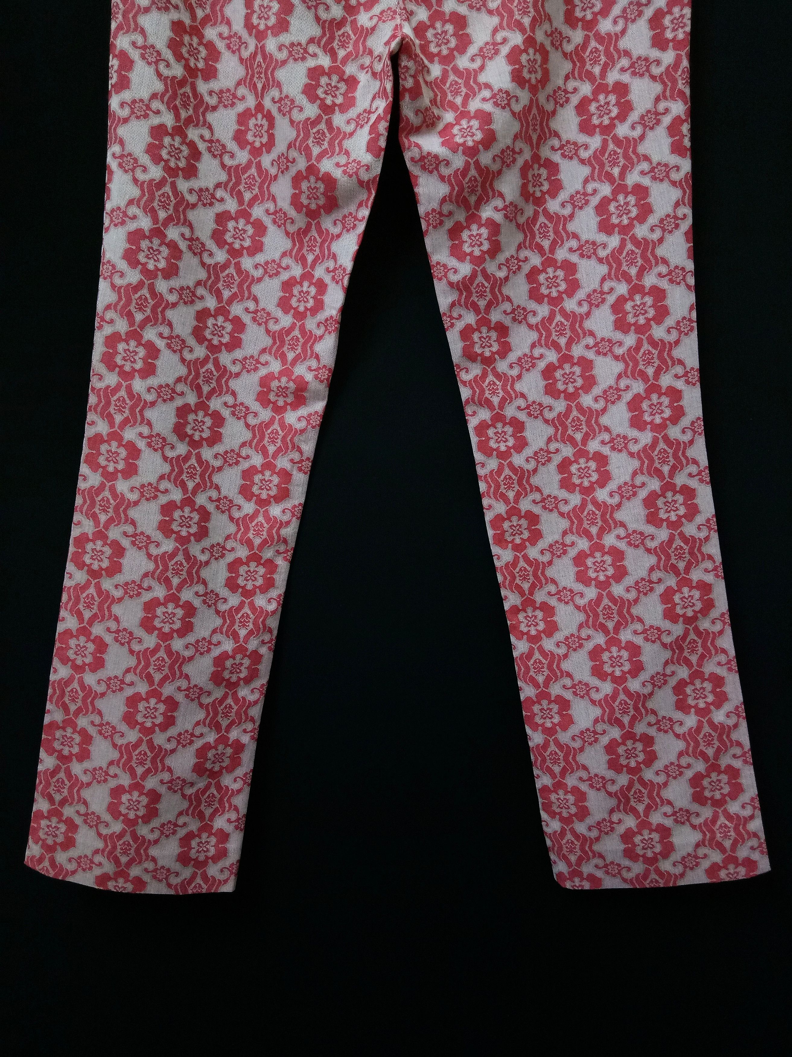 Jean Paul Gaultier 🔥🔥🔥JPG Jean's Paul Gaultier FullPrint Pants Italy Size 30" / US 8 / IT 44 - 9 Thumbnail