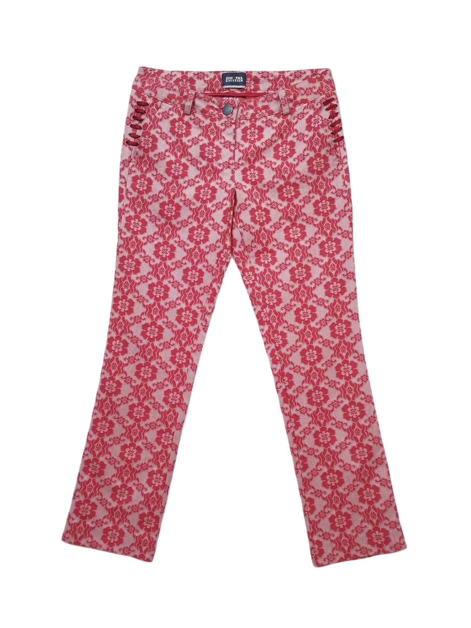 Jean Paul Gaultier 🔥🔥🔥JPG Jean's Paul Gaultier FullPrint Pants Italy Size 30" / US 8 / IT 44 - 12 Thumbnail