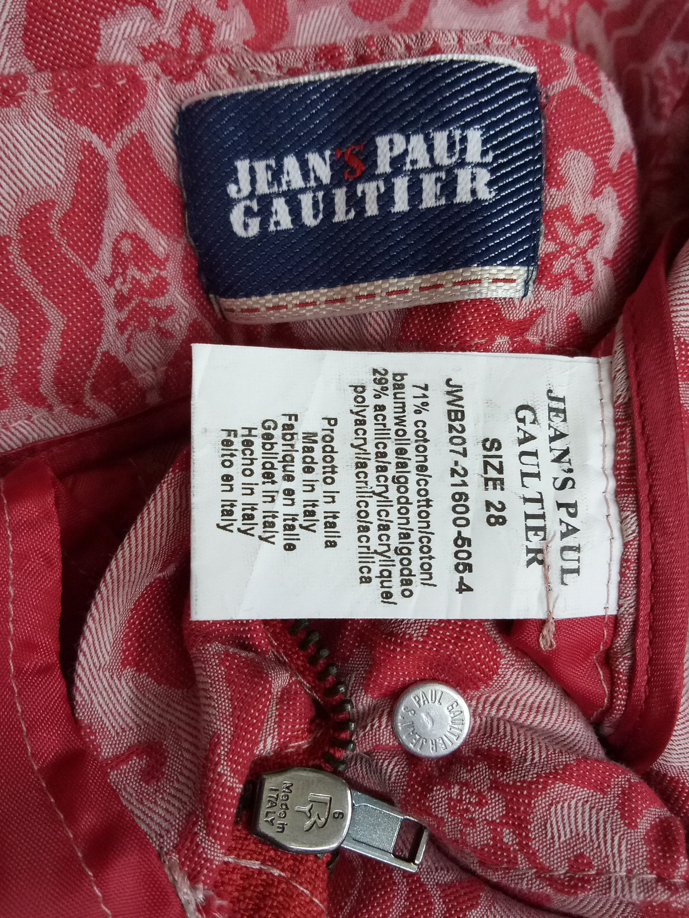 Jean Paul Gaultier 🔥🔥🔥JPG Jean's Paul Gaultier FullPrint Pants Italy Size 30" / US 8 / IT 44 - 10 Thumbnail