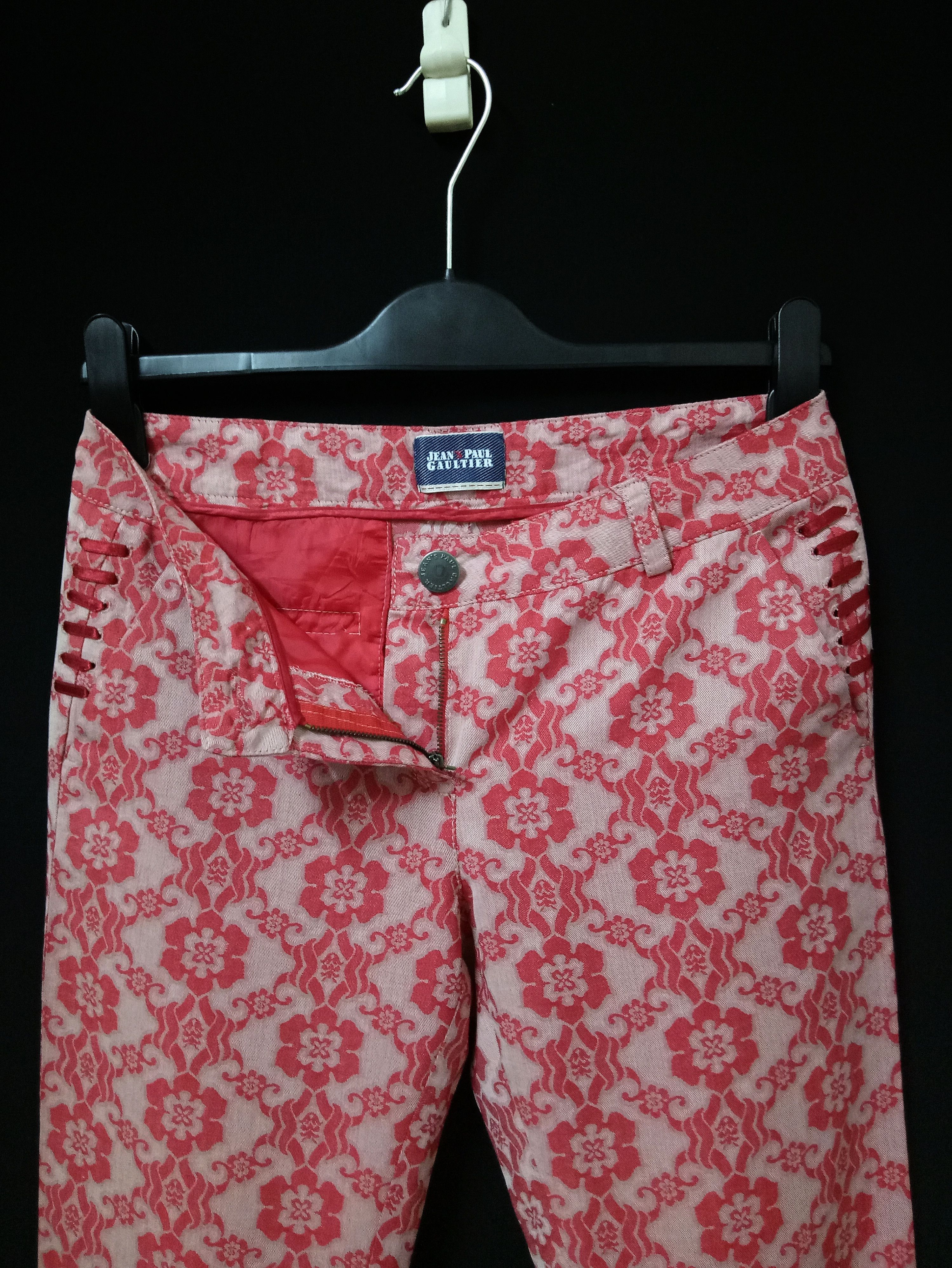 Jean Paul Gaultier 🔥🔥🔥JPG Jean's Paul Gaultier FullPrint Pants Italy Size 30" / US 8 / IT 44 - 4 Thumbnail