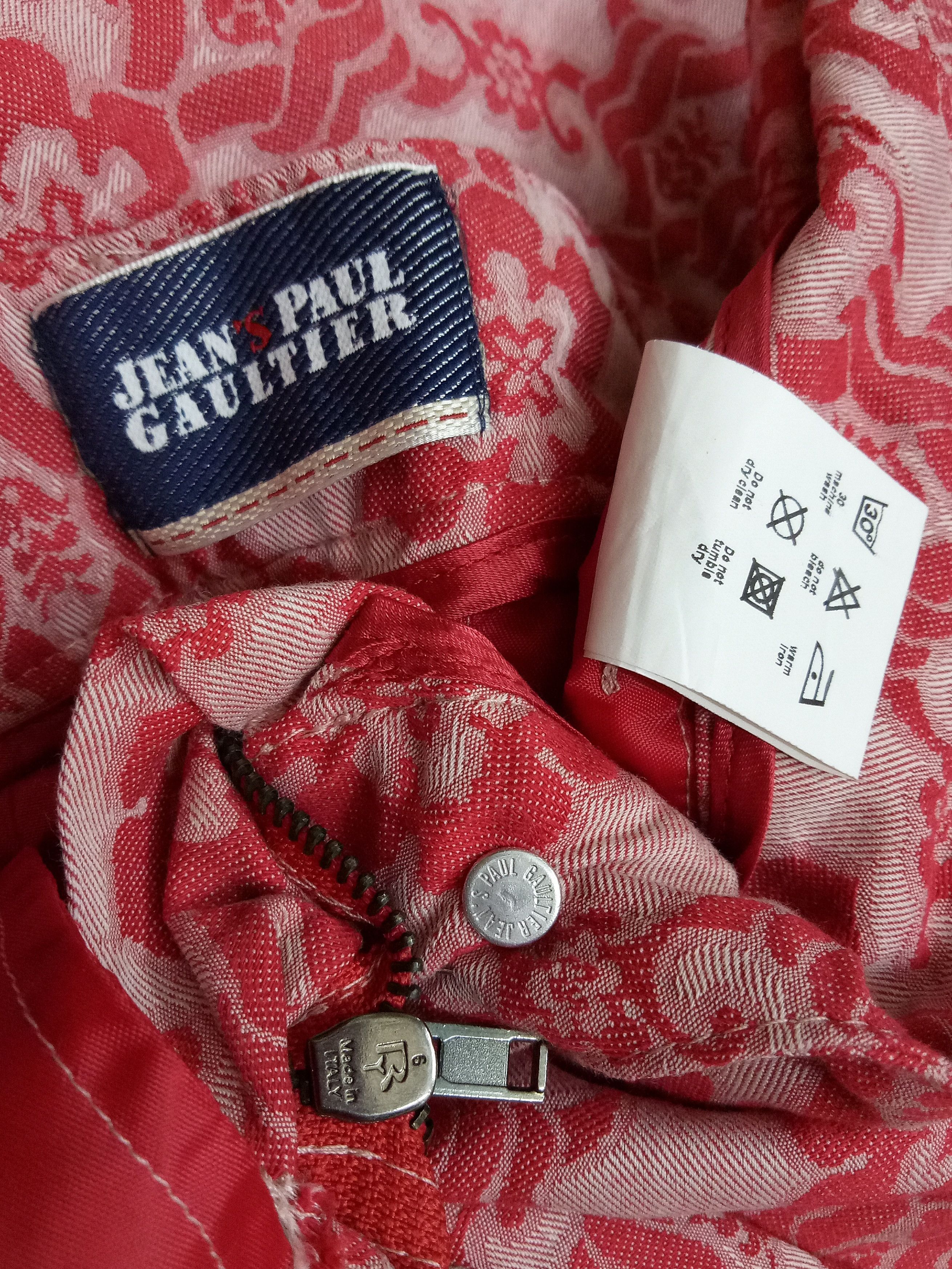 Jean Paul Gaultier 🔥🔥🔥JPG Jean's Paul Gaultier FullPrint Pants Italy Size 30" / US 8 / IT 44 - 11 Thumbnail