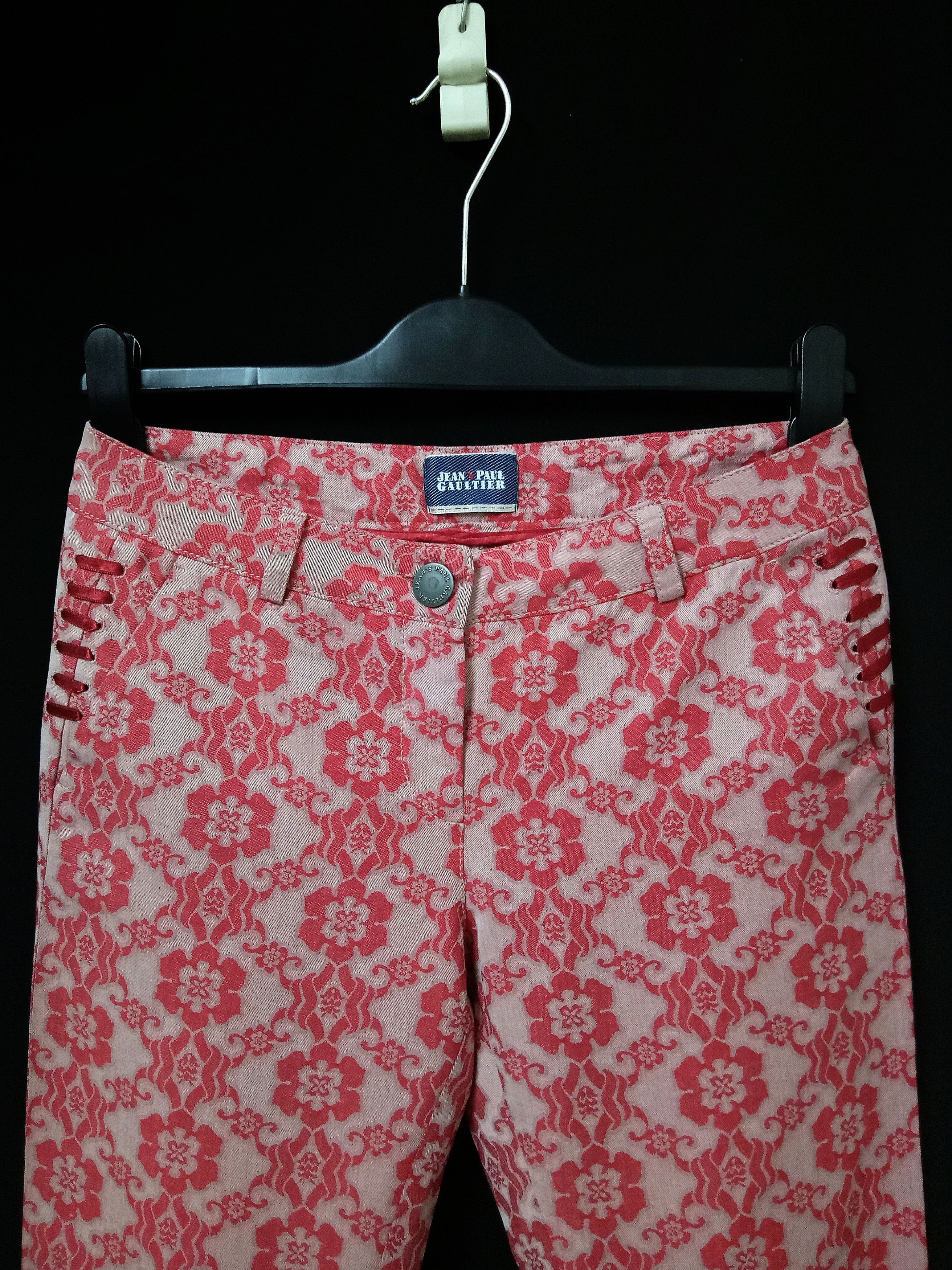 Jean Paul Gaultier 🔥🔥🔥JPG Jean's Paul Gaultier FullPrint Pants Italy Size 30" / US 8 / IT 44 - 2 Thumbnail
