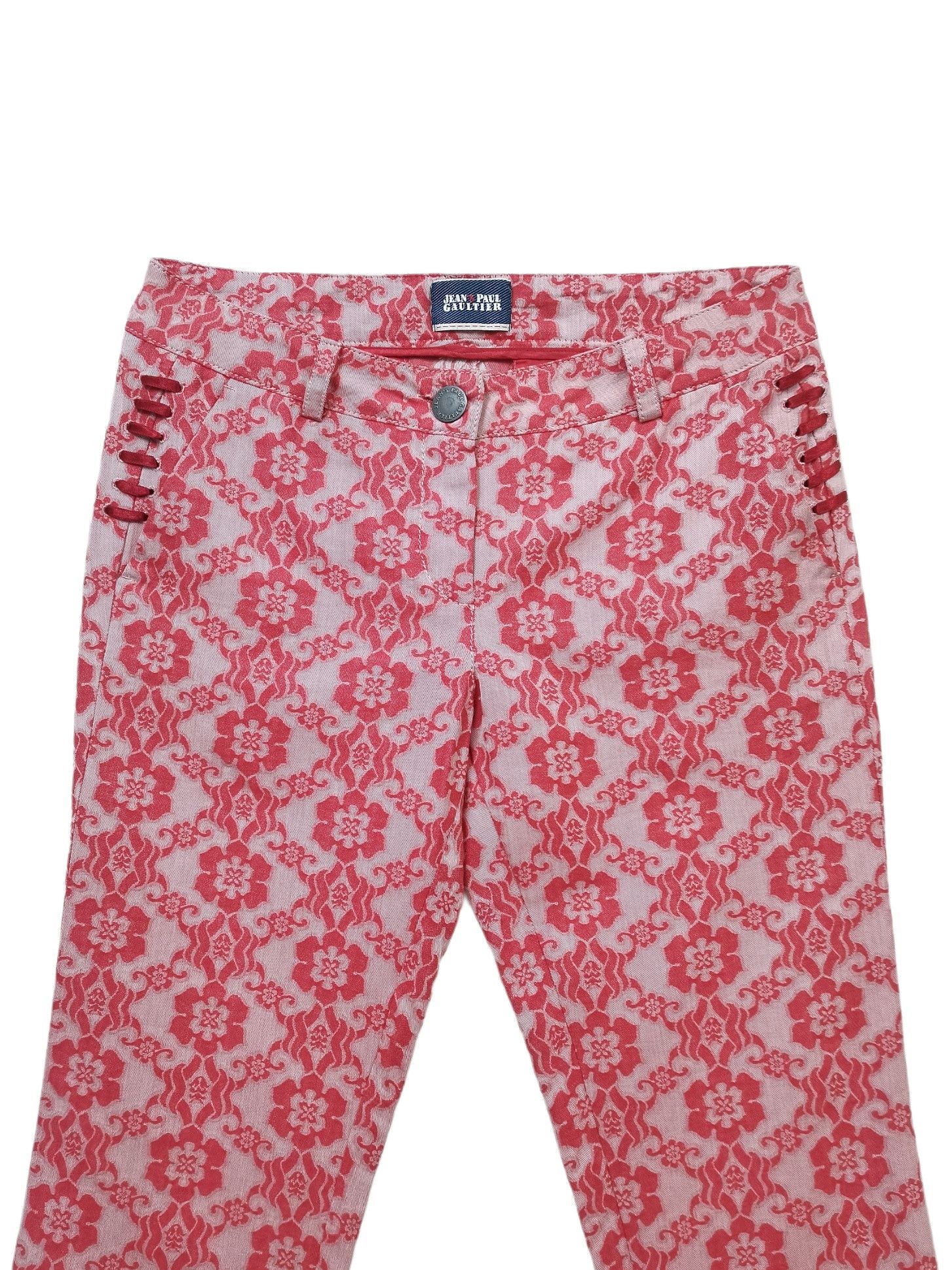 Jean Paul Gaultier 🔥🔥🔥JPG Jean's Paul Gaultier FullPrint Pants Italy Size 30" / US 8 / IT 44 - 13 Thumbnail