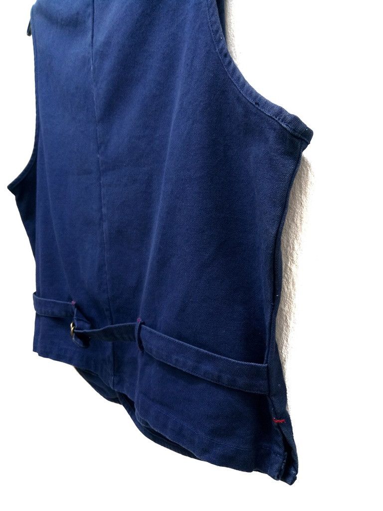 Indigo 🔥🔥🔥Japanese Brand Active Gear Country Outdoor Wear Vest Size US L / EU 52-54 / 3 - 5 Thumbnail