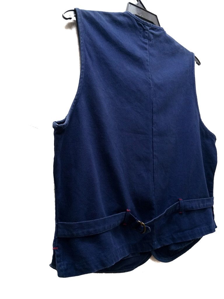 Indigo 🔥🔥🔥Japanese Brand Active Gear Country Outdoor Wear Vest Size US L / EU 52-54 / 3 - 6 Thumbnail