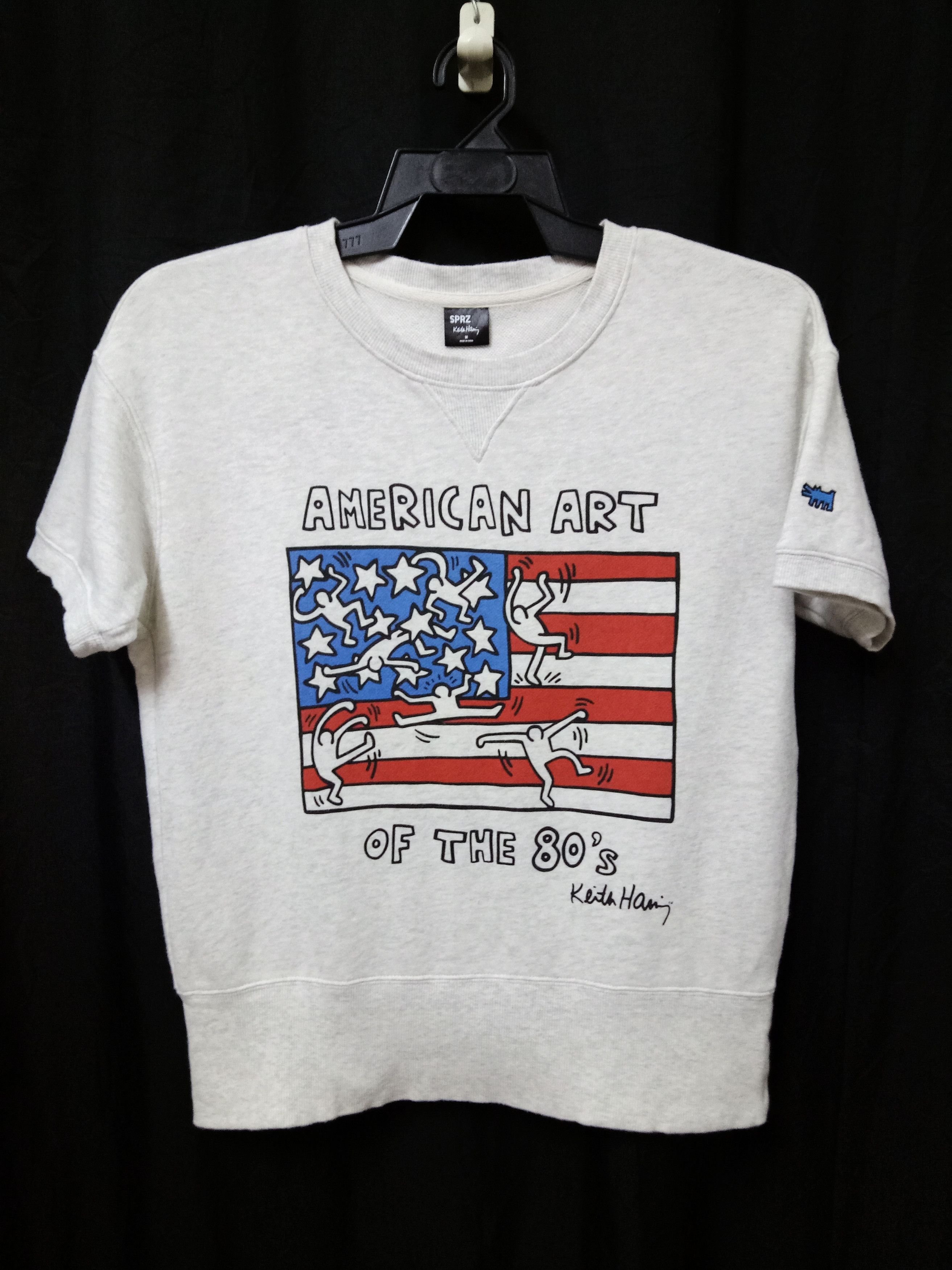 Japanese Brand 🔥🔥🔥KEITH HARING American Pop Art Short Sleeve Sweatshirt Size US M / EU 48-50 / 2 - 3 Thumbnail