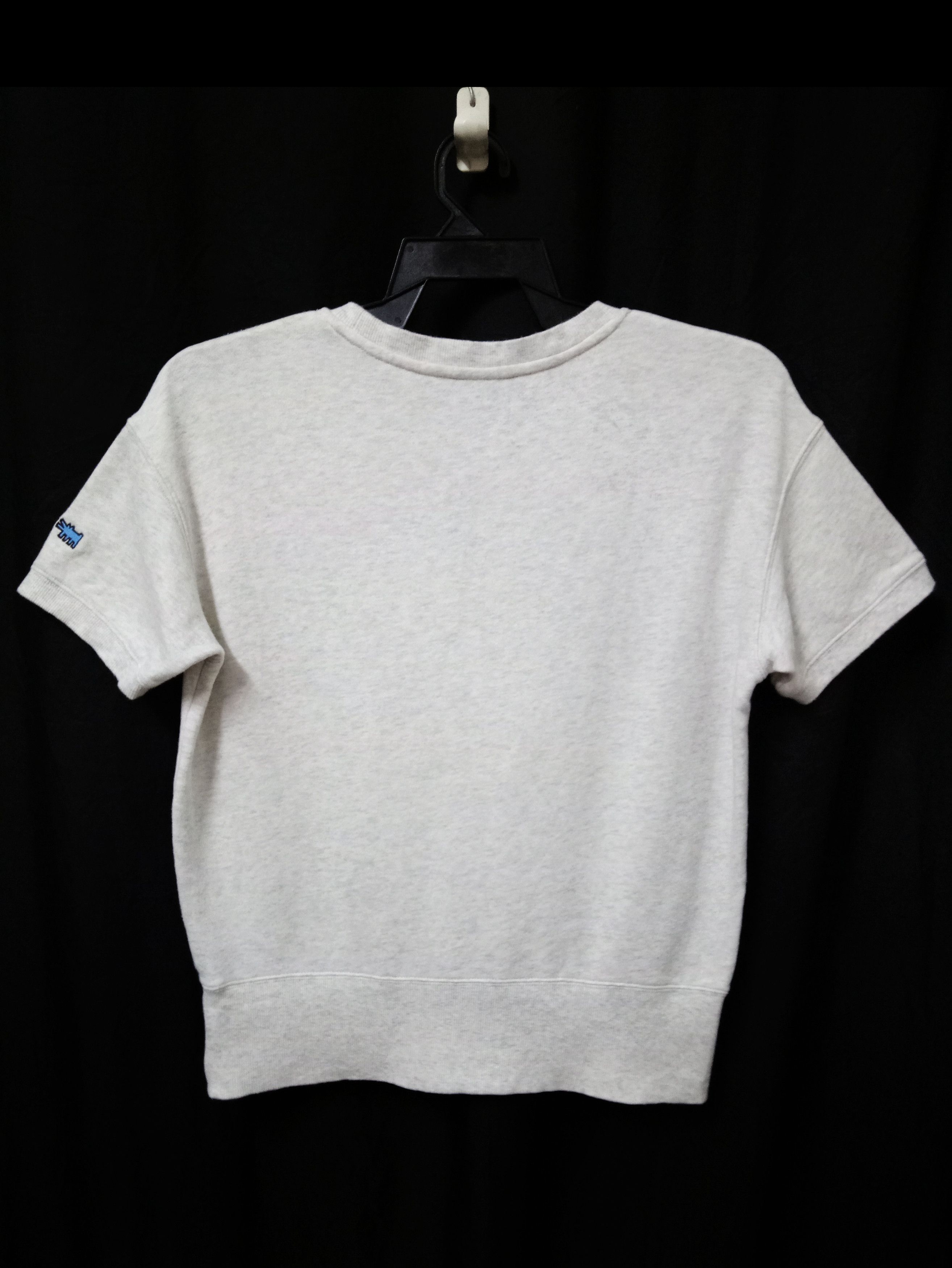 Japanese Brand 🔥🔥🔥KEITH HARING American Pop Art Short Sleeve Sweatshirt Size US M / EU 48-50 / 2 - 8 Thumbnail