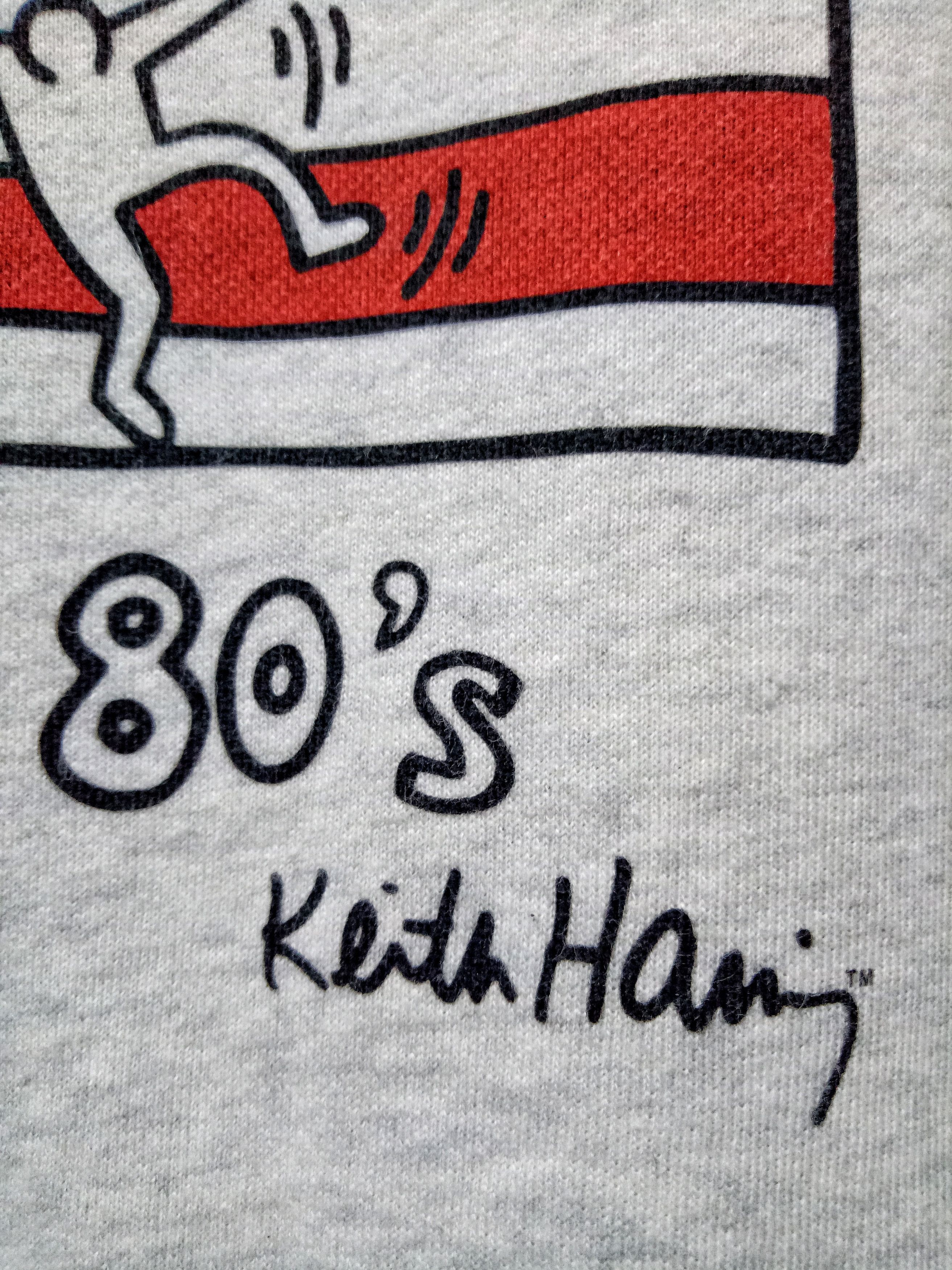 Japanese Brand 🔥🔥🔥KEITH HARING American Pop Art Short Sleeve Sweatshirt Size US M / EU 48-50 / 2 - 5 Thumbnail