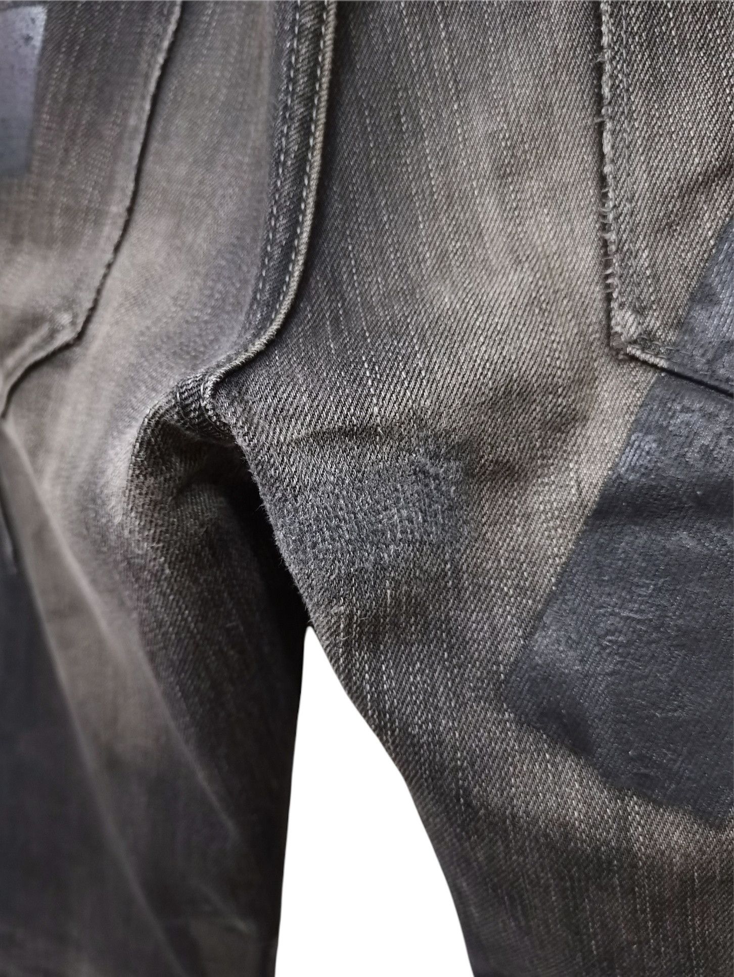 Black Barrett 🔥🔥🔥Black Barrett by Neil Barrett Disstressed Punk Jeans Size US 32 / EU 48 - 15 Thumbnail