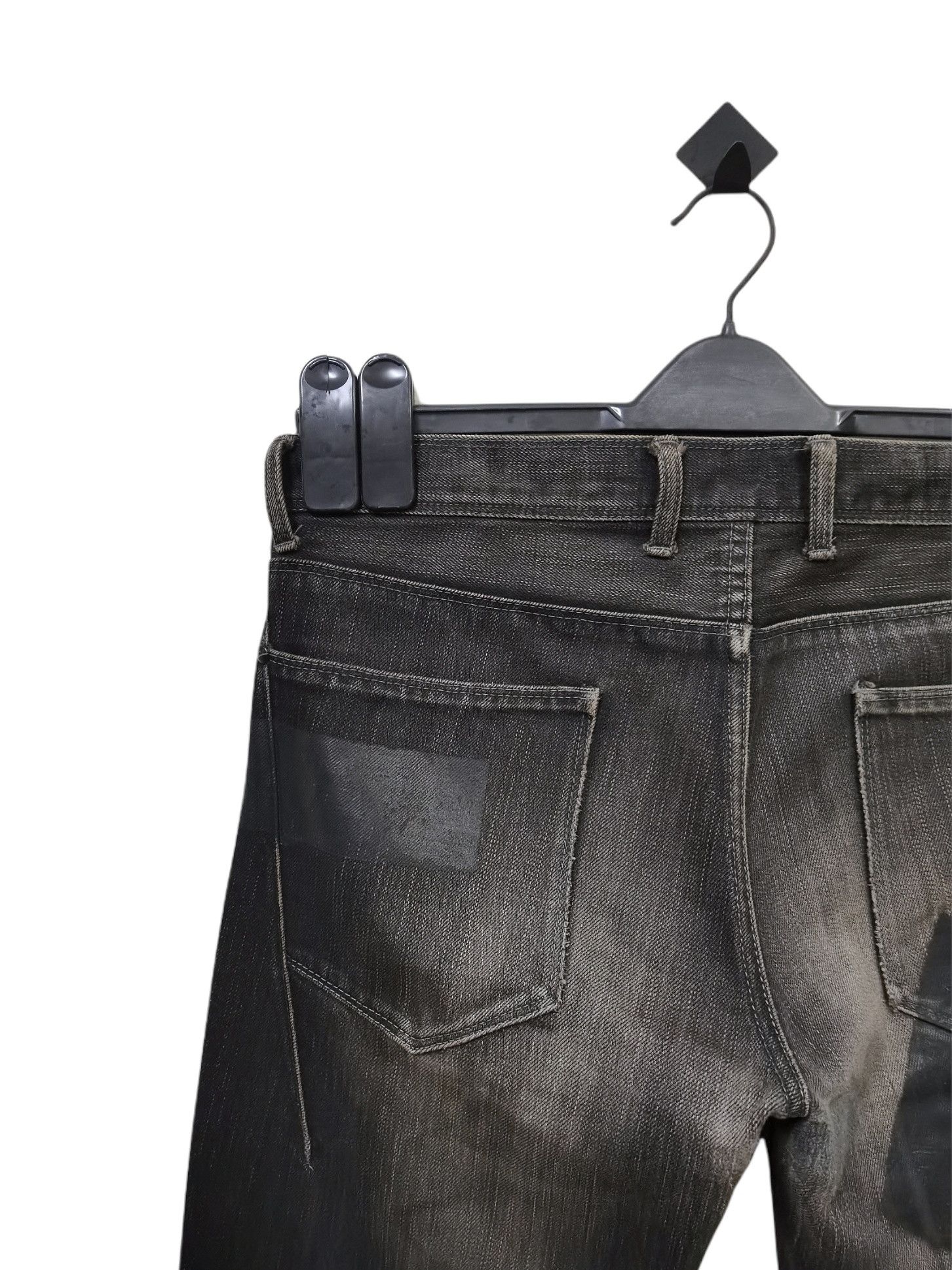 Black Barrett 🔥🔥🔥Black Barrett by Neil Barrett Disstressed Punk Jeans Size US 32 / EU 48 - 18 Thumbnail