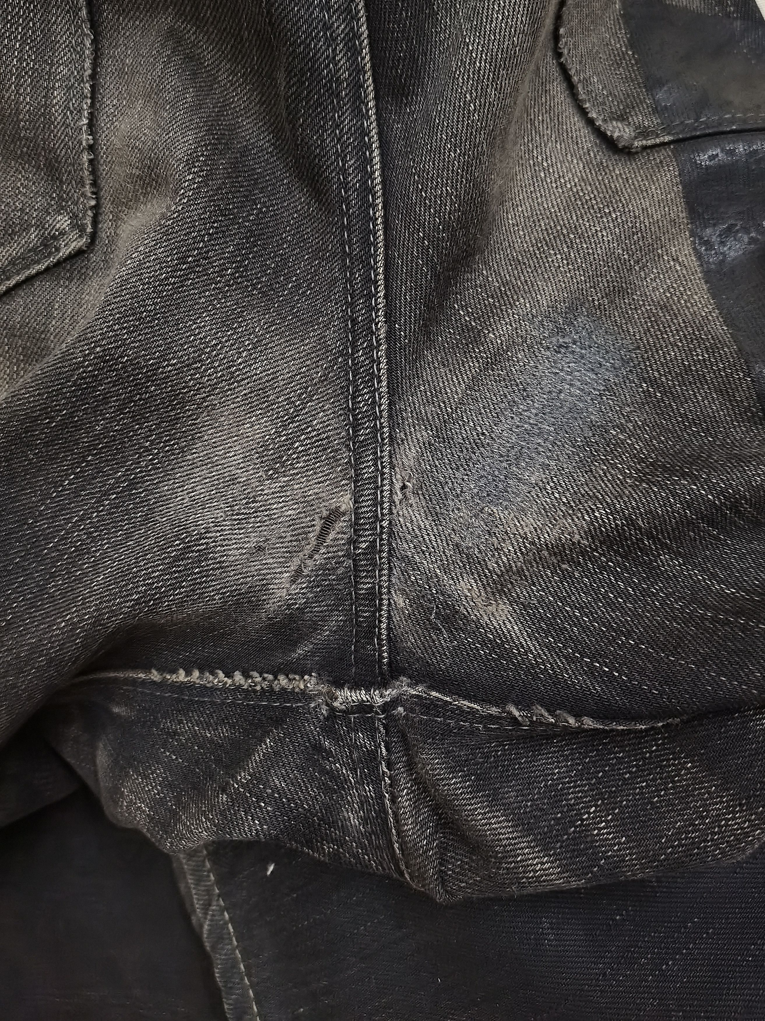 Black Barrett 🔥🔥🔥Black Barrett by Neil Barrett Disstressed Punk Jeans Size US 32 / EU 48 - 16 Thumbnail