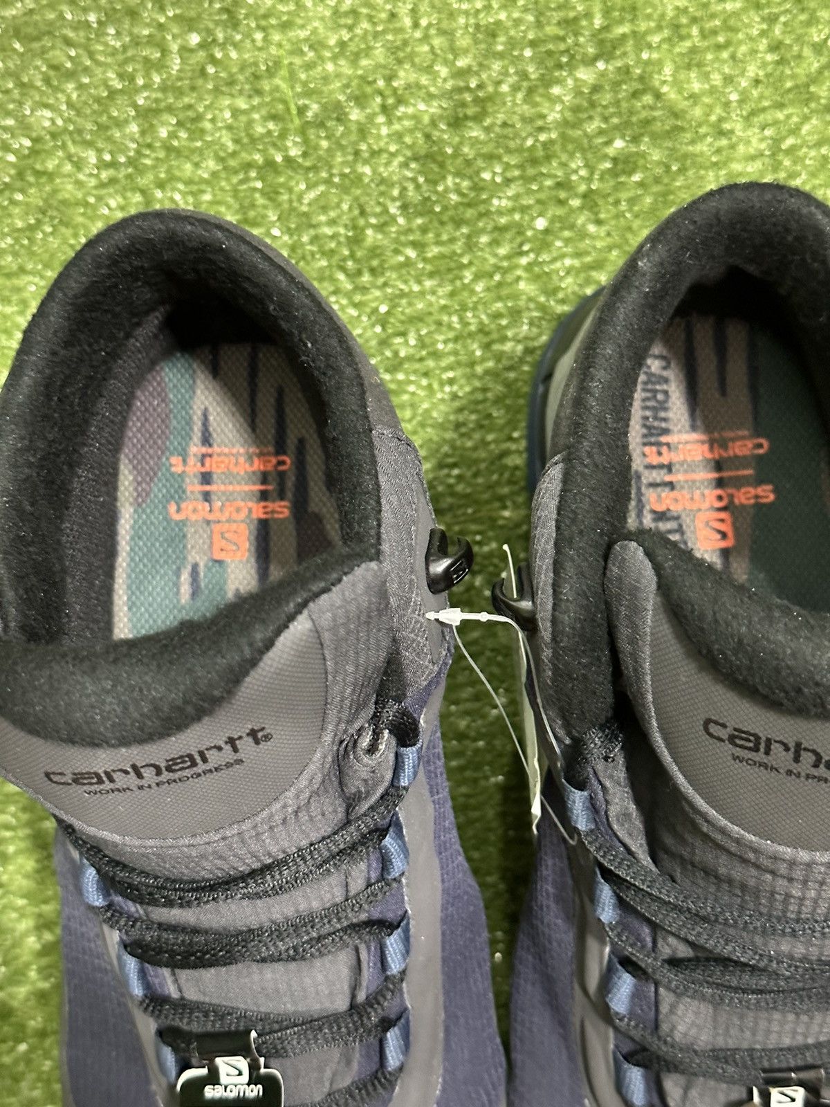 Carhartt × Salomon 🚨NEW Salomon X Carhartt WIP shelter CSWP black phantom boots Size US 9.5 / EU 42-43 - 4 Thumbnail