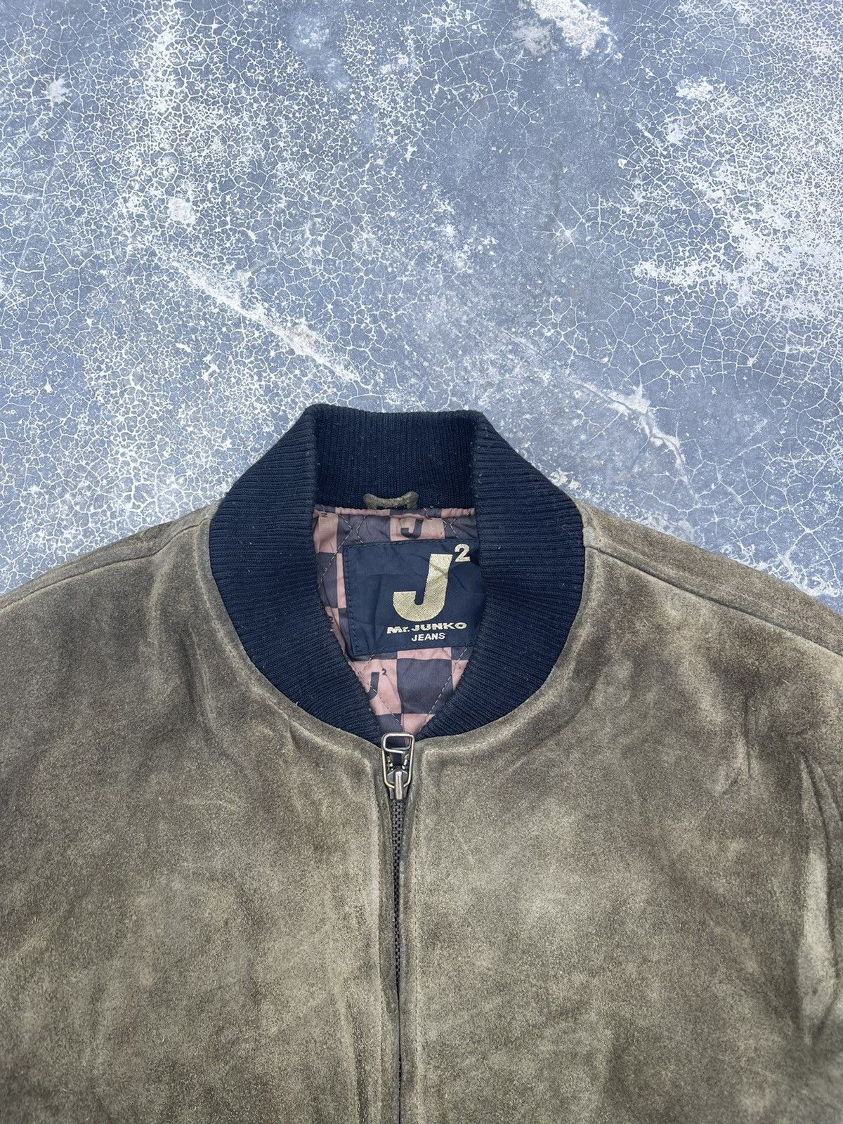 Genuine Leather × Japanese Brand Vintage Mr.Junko all leather varsity jacket Size US M / EU 48-50 / 2 - 3 Thumbnail