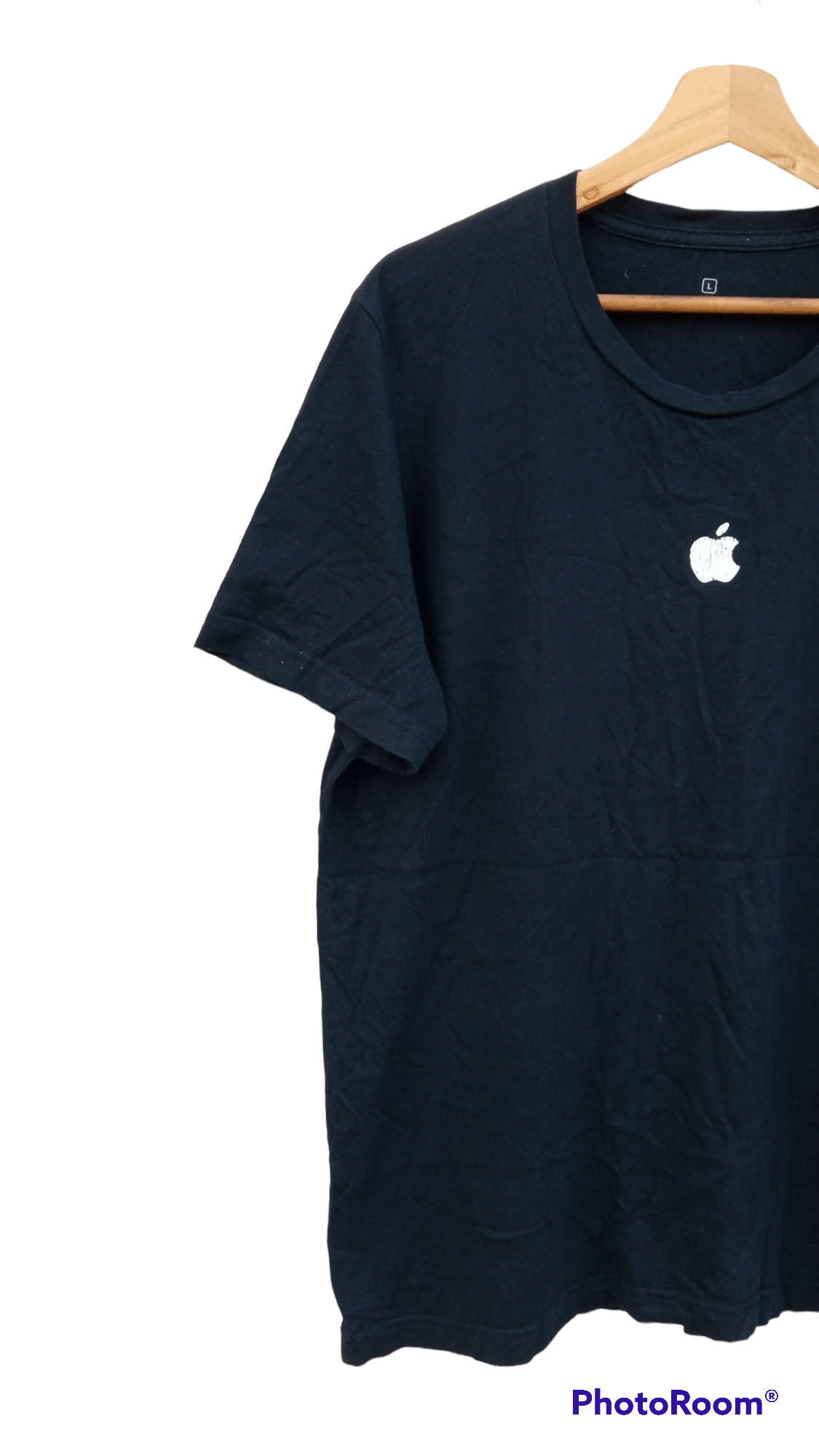 Apple × Vintage 🔥🔥Apple 🍎 Small Logo T-Shirt Size US L / EU 52-54 / 3 - 4 Thumbnail