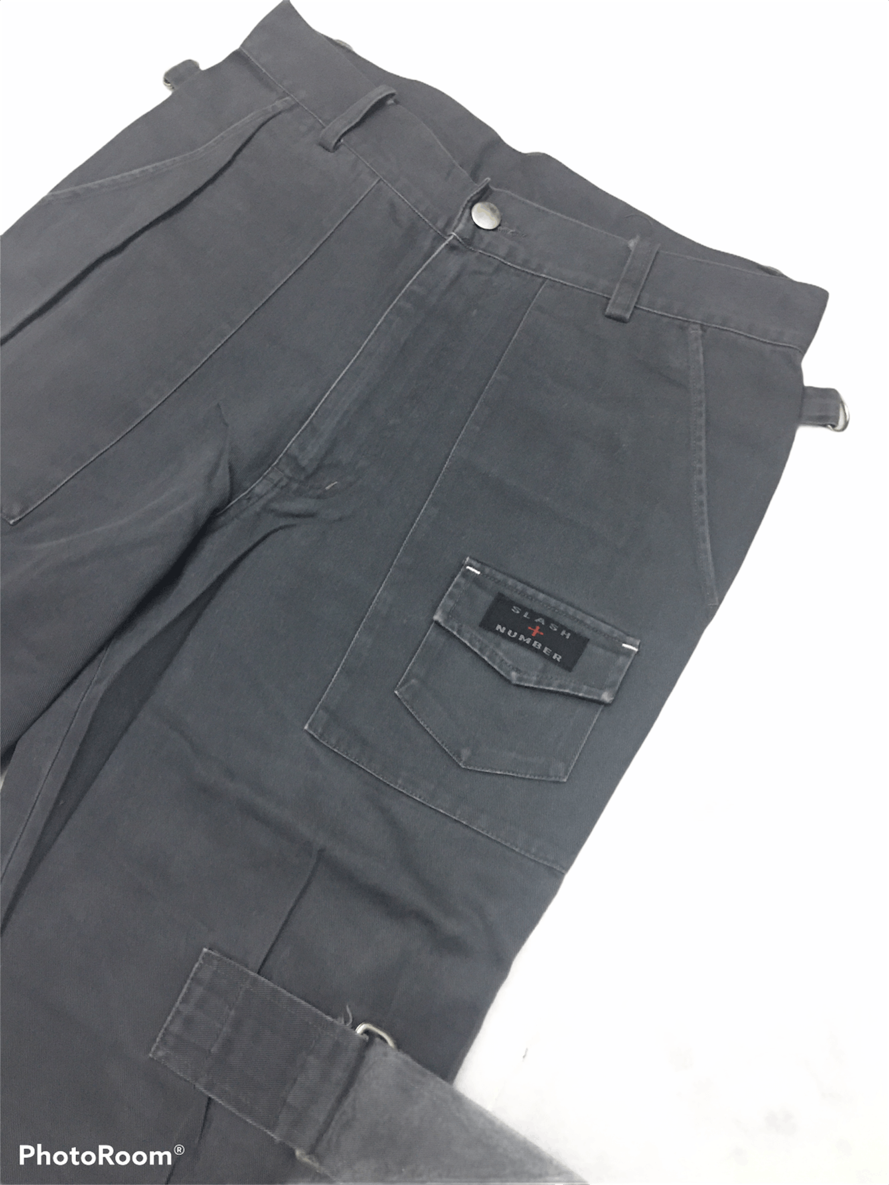 Japanese Brand Slash Number Bondage Parachute Streetwear Pants Size US 30 / EU 46 - 6 Thumbnail