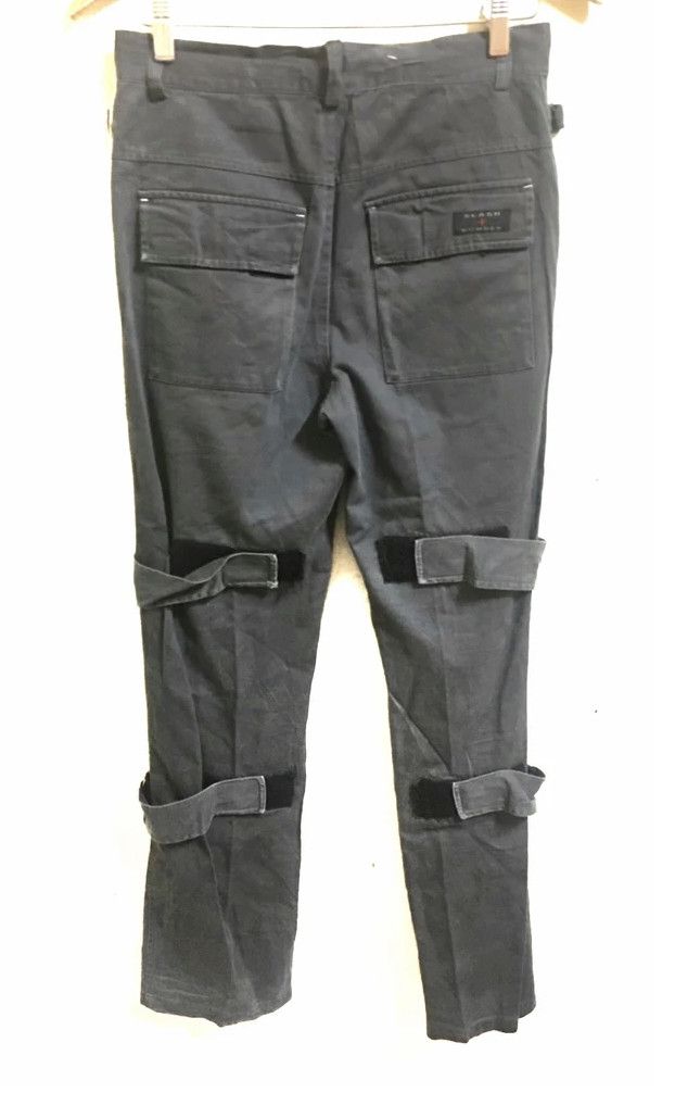 Japanese Brand Slash Number Bondage Parachute Streetwear Pants Size US 30 / EU 46 - 3 Thumbnail