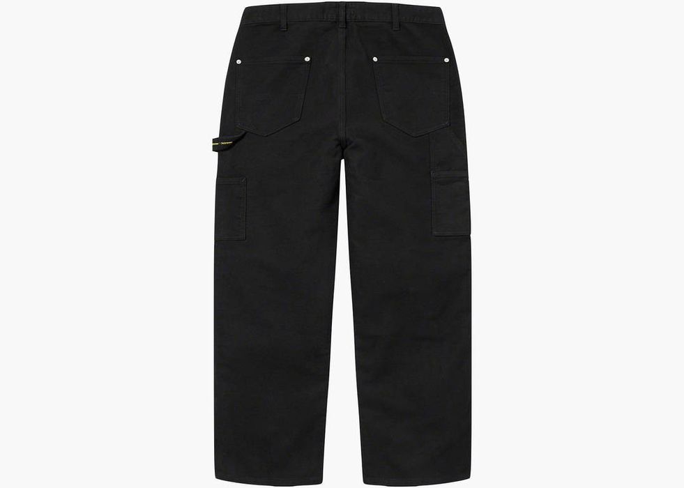 Supreme Supreme Moleskin Double Knee Painter Pant Black | Grailed