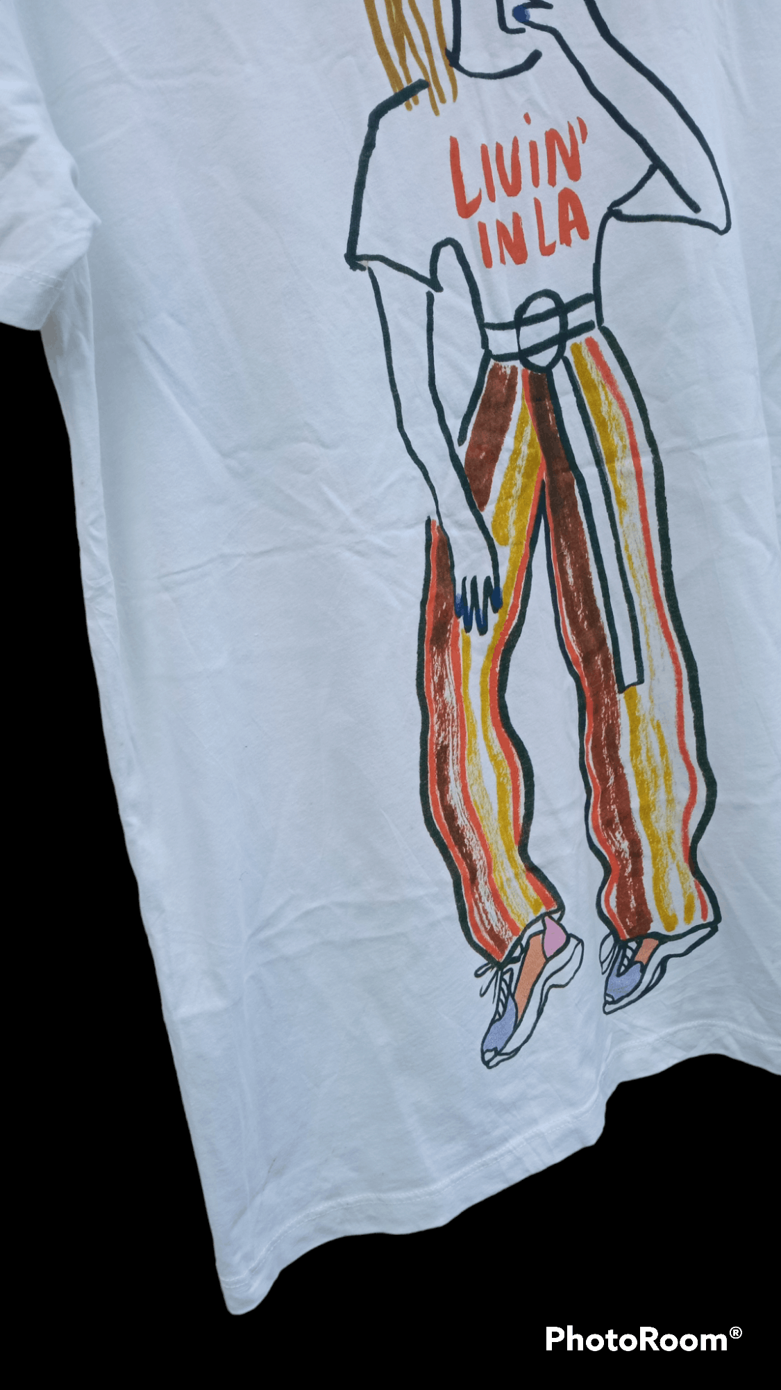 Japanese Brand × Zara 🔥🔥Zara Living In LA Fashion Artwork T-Shirt Size US M / EU 48-50 / 2 - 7 Thumbnail